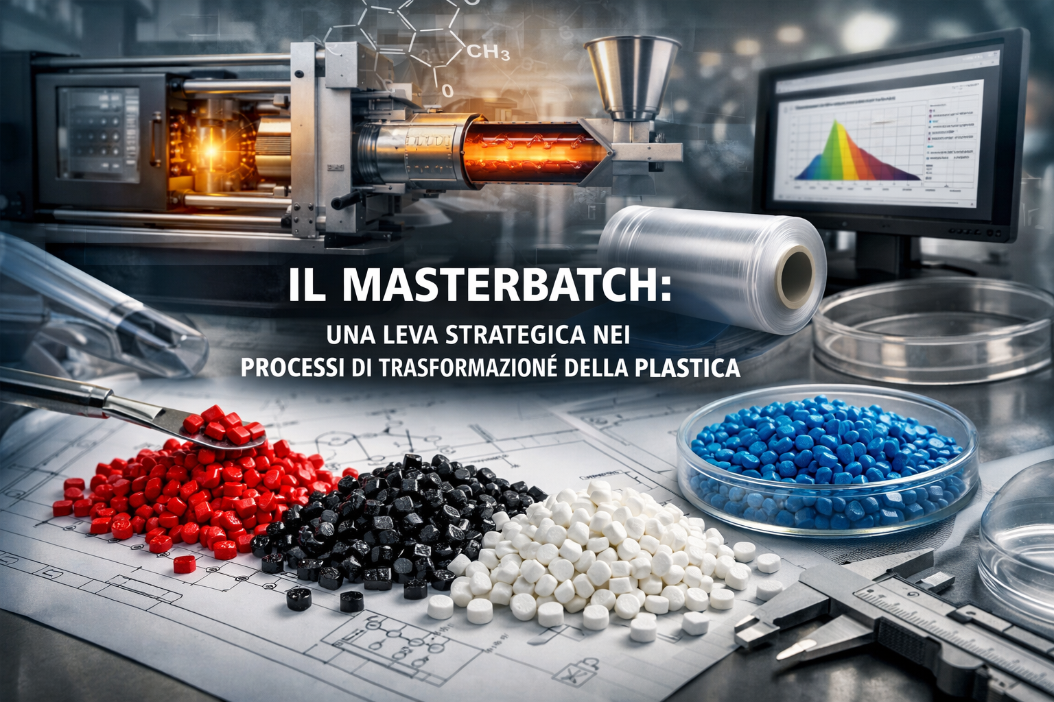 Stabilità cromatica nelle materie plastiche: un fattore strategico per la qualità industriale