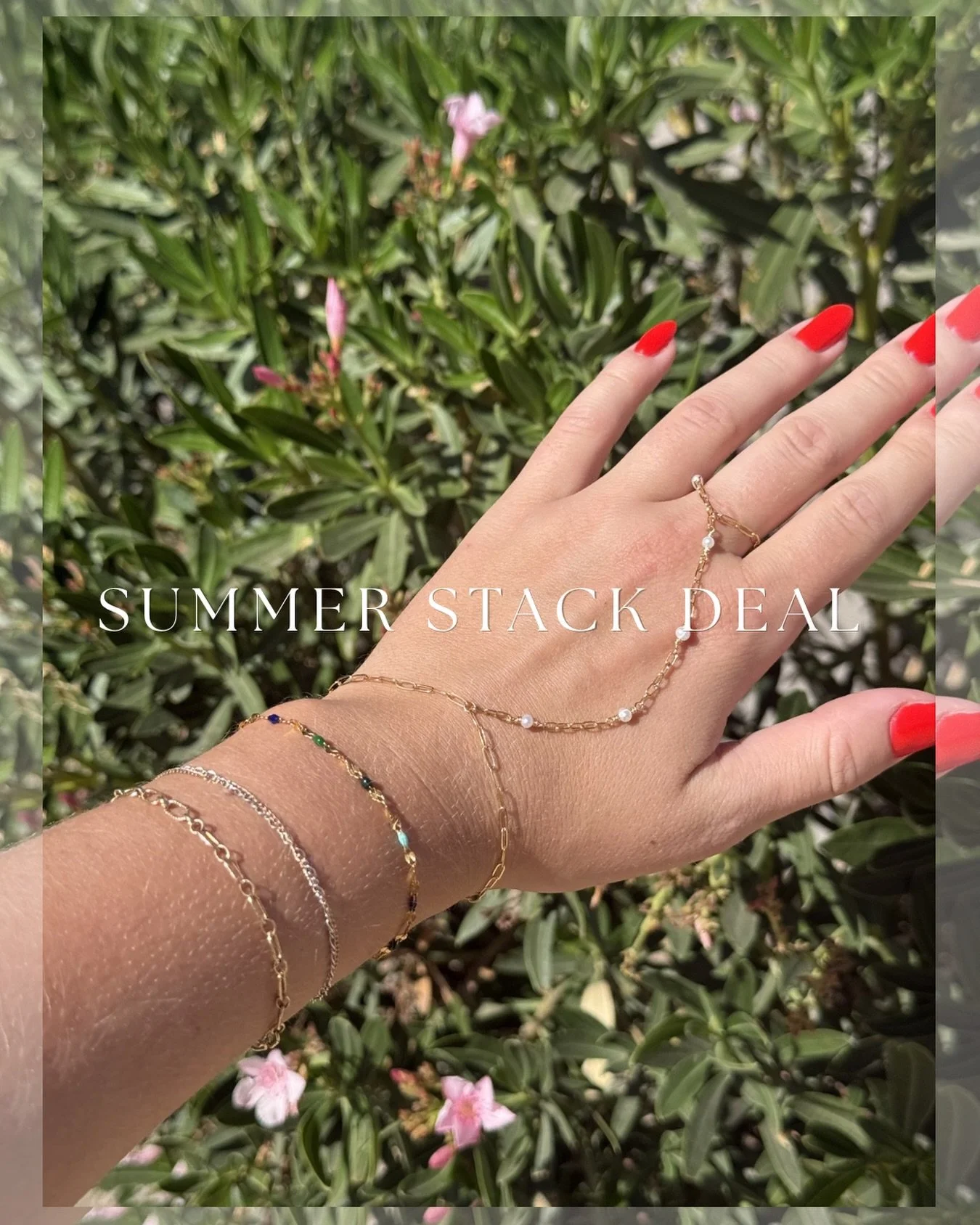 Building your stack starts here. ✨✨

Buy 2 permanent jewelry pieces, get 1 free because we know that one is never enough.

Custom welded permanent bracelets, anklets, and necklaces designed to be worn every day. Mix, match, and build your signature s