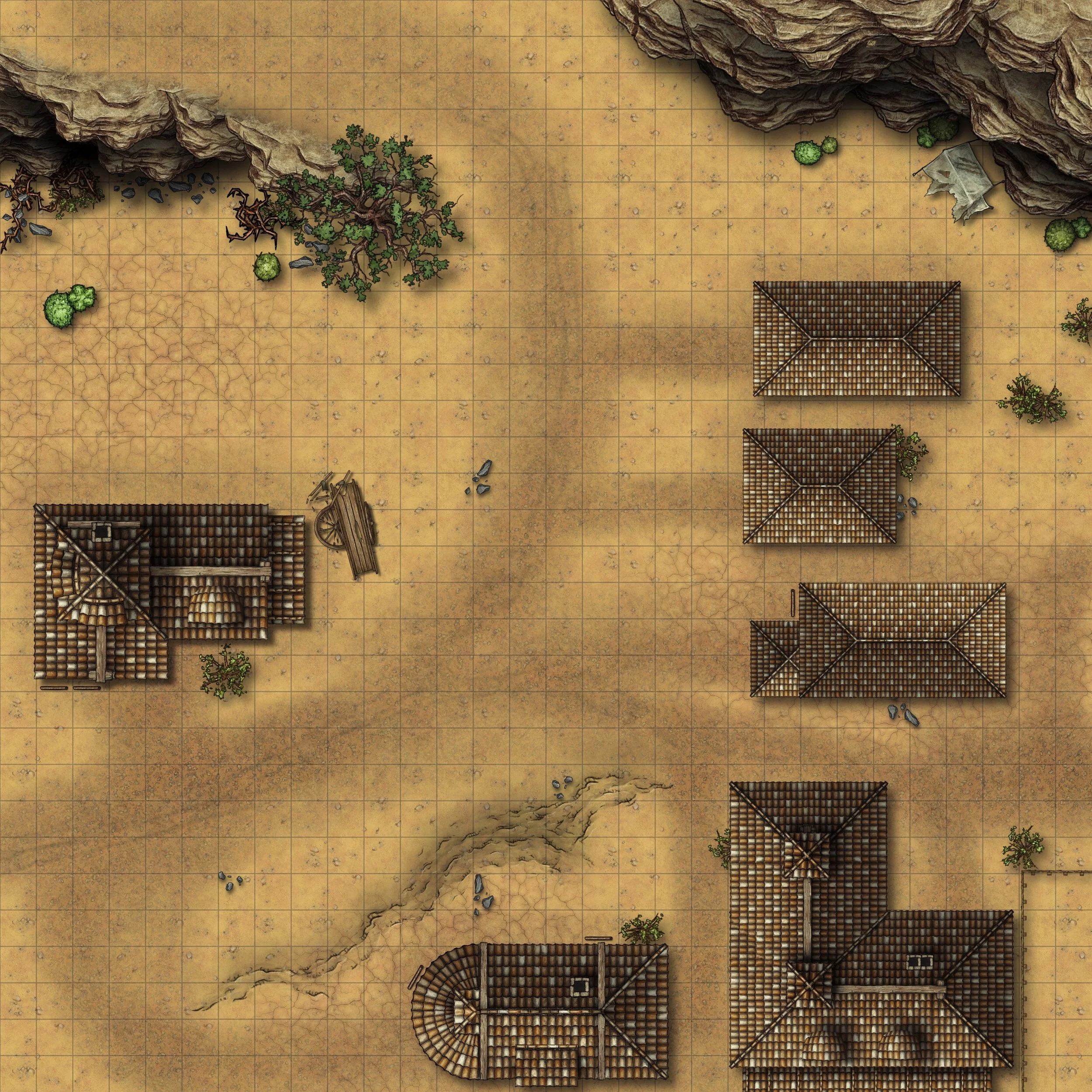 Abandoned Mining Town