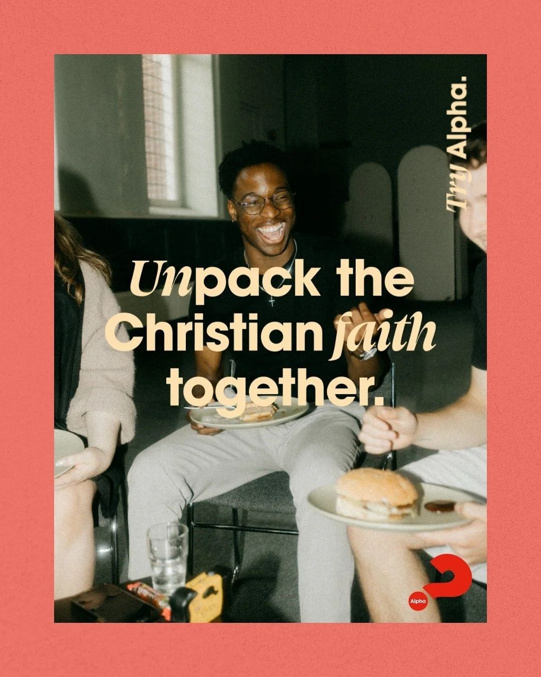 If you're seeking- join Alpha! It's the perfect way to ask questions about faith with no pressure. Our next one starts on Wednesday 22nd April at 7pm, The Edge. 
Interested in coming? Sign up via our bio or here: https://way.churchsuite.com/-/forms/u