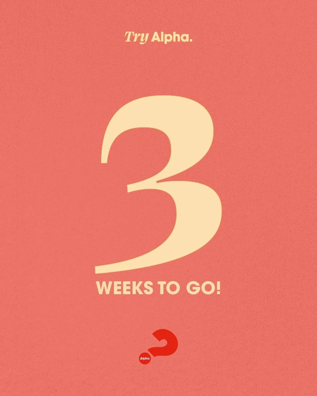Just 3 weeks until we start Alpha! Sign up in the link in our bio or here: https://way.churchsuite.com/-/forms/up5r7jnu