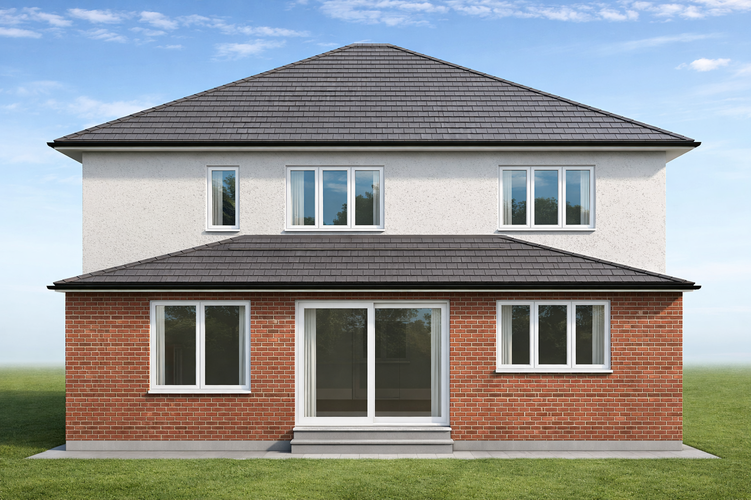 Newmarket, ON.

Rear one storey addition