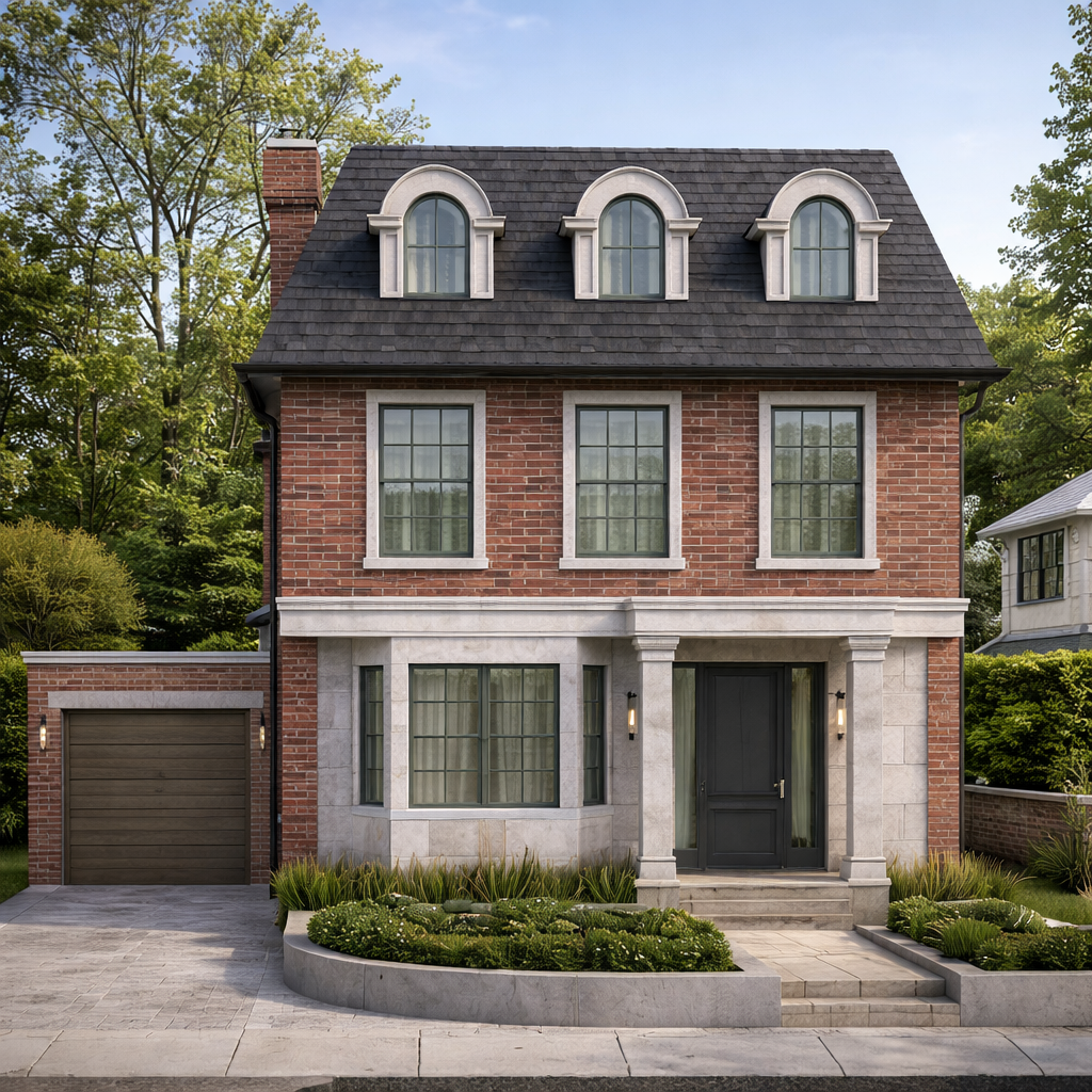  Rosedale - Toronto, ON.

 One and a half storey addition, rear rooftop terrace, and full interior renovation. 