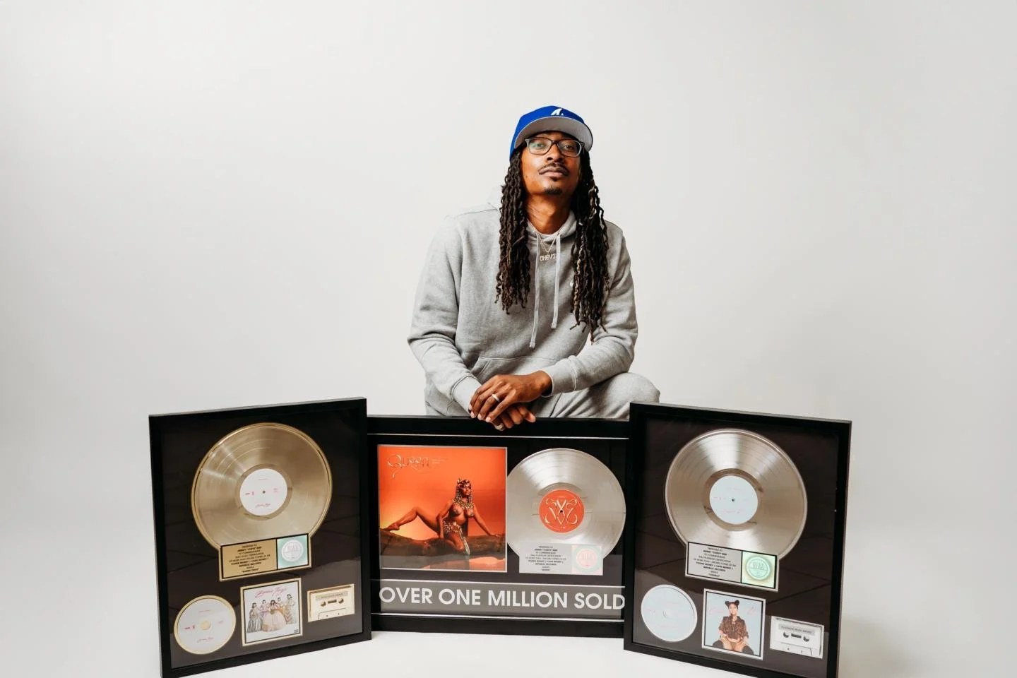 J Reid Chevi with plaques