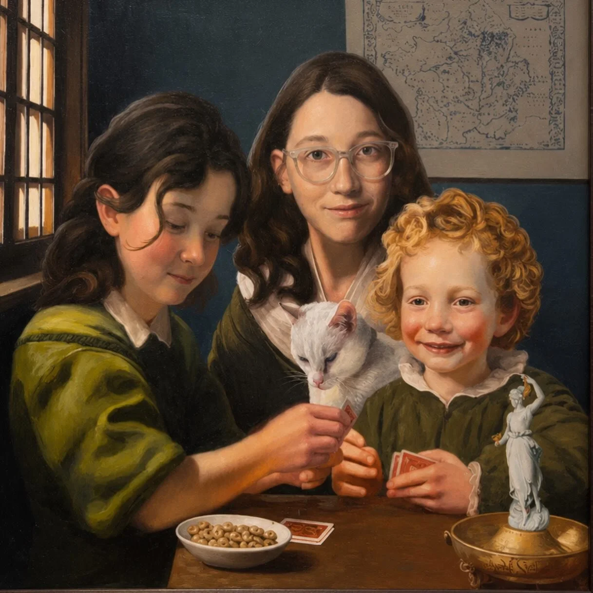 It started with an argument over holiday cards.

I wanted a professional family photo. My husband wanted a snapshot.

When the quotes came back, he looked at me and said:

&ldquo;For that price, we could get a painting.&rdquo;

He was joking.

A few 