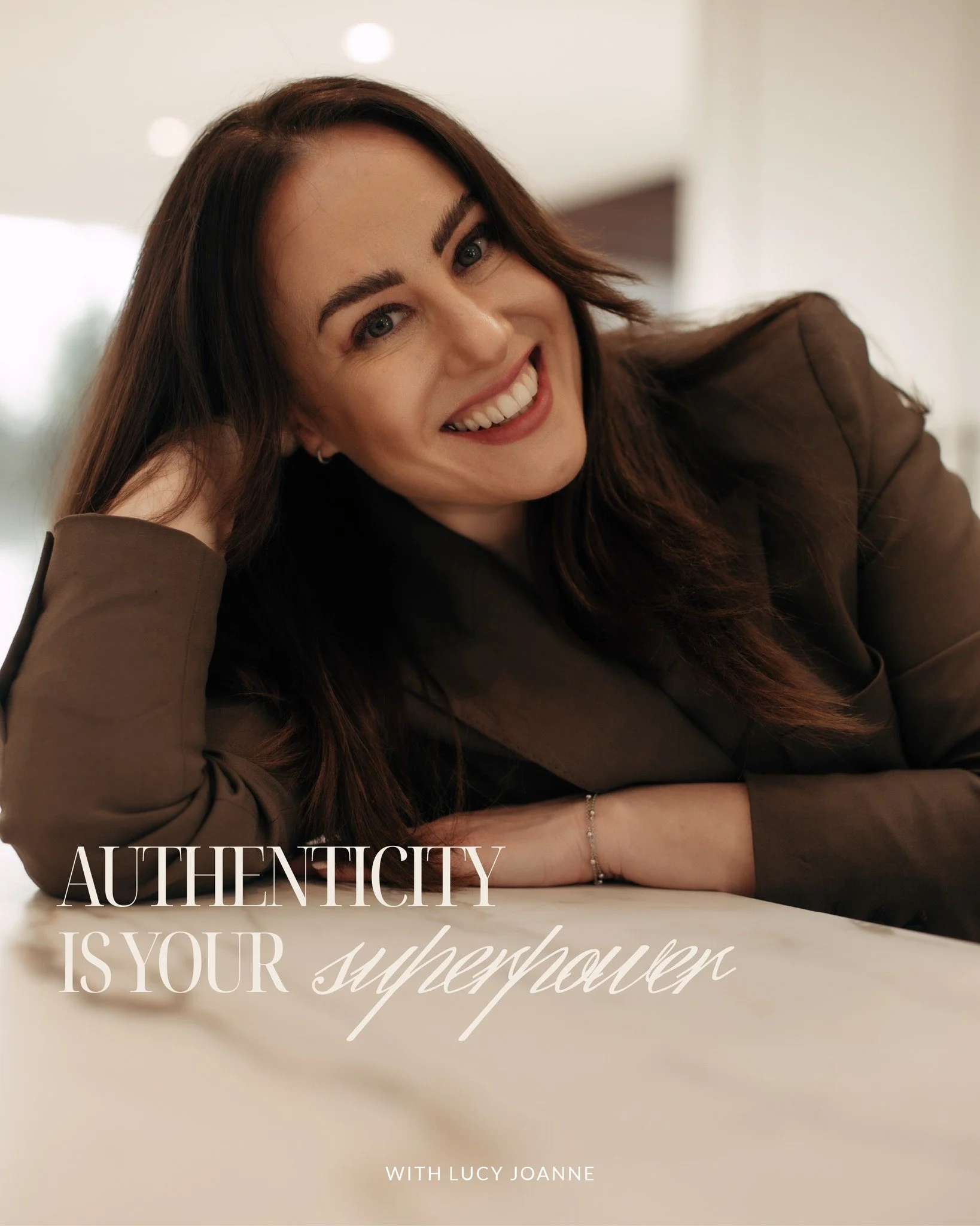 Authenticity is your superpower.

The more you allow yourself to be seen as you truly are, the more magnetic your life becomes.

No performing. No proving. Just you.

If you needed this reminder today, double tap 🤍

What does authenticity mean to yo