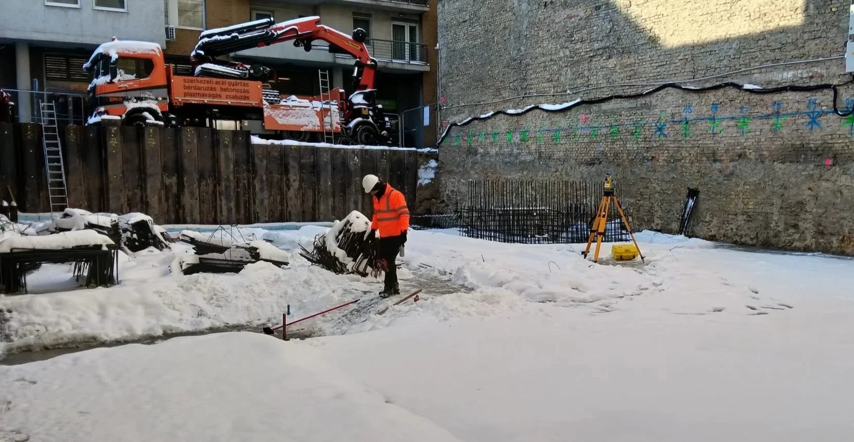 Szádfal mozgásvizsgálata Budapesten