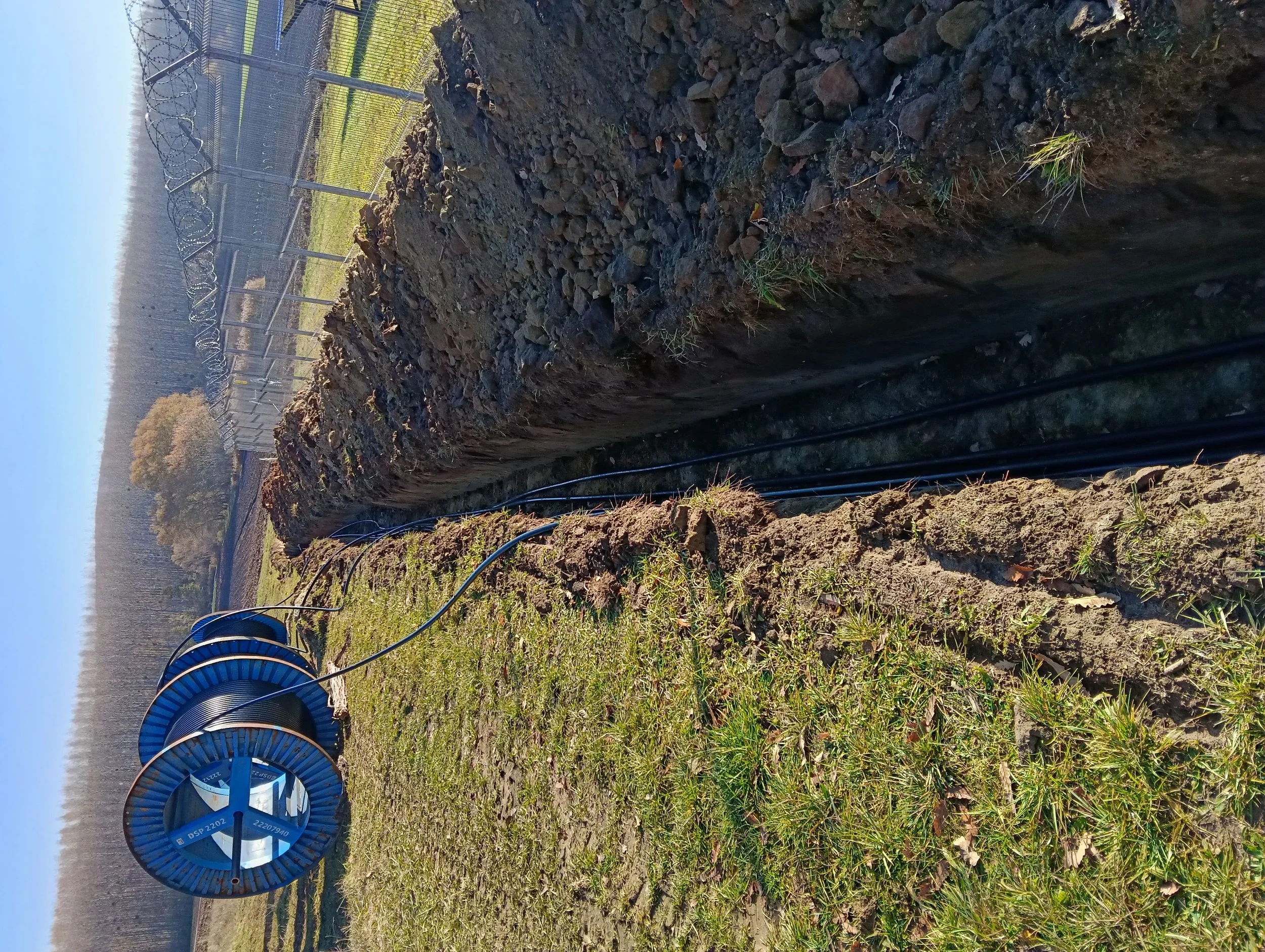 Napelempark elektromos hálózatának visszamérése Halimba közelében