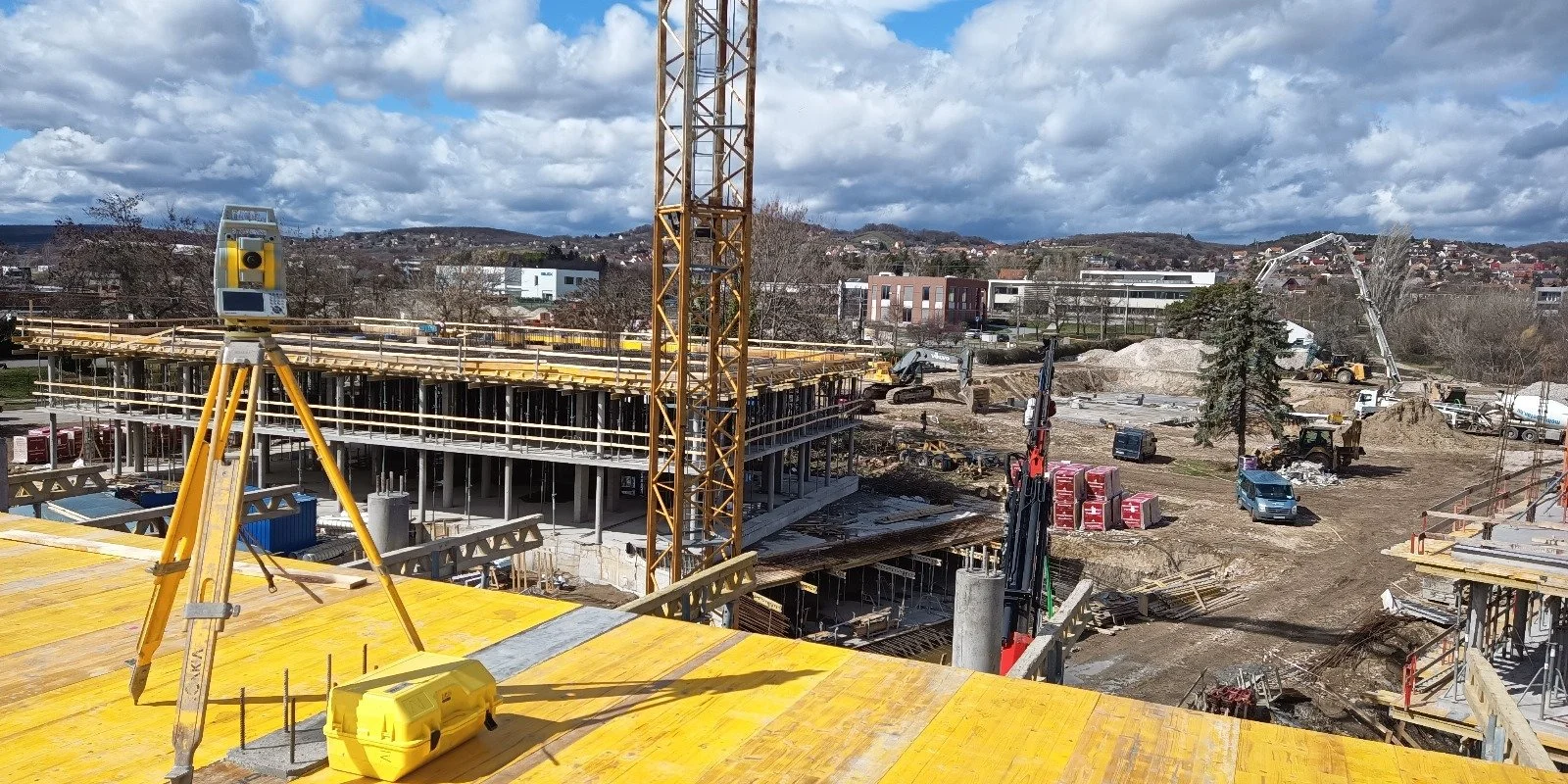 Építési geodéziai munkálatok Balatonfüreden