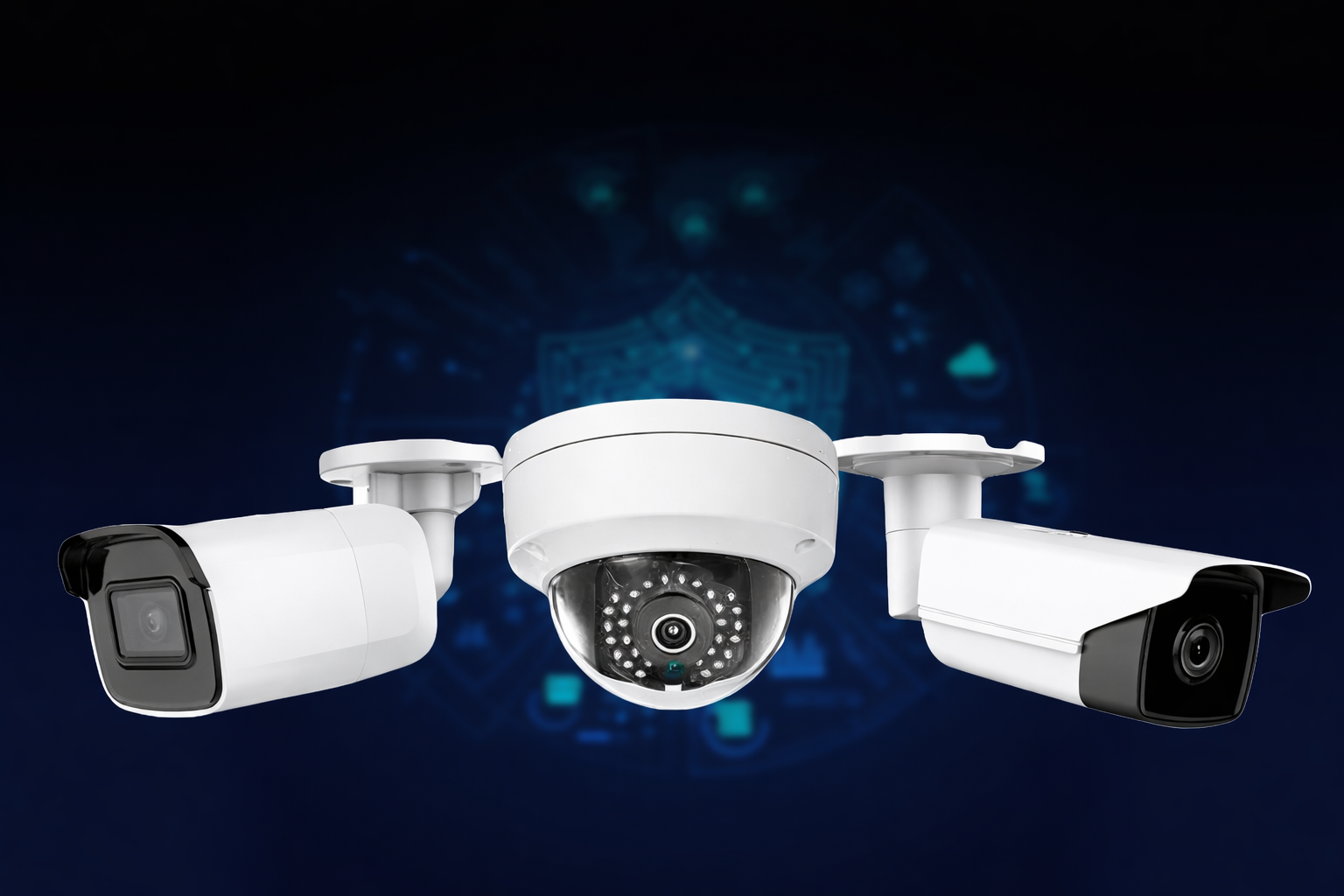 Kamerás megfigyelőrendszer beltéri és kültéri biztonságtechnikai felhasználásra, folyamatos megfigyeléssel