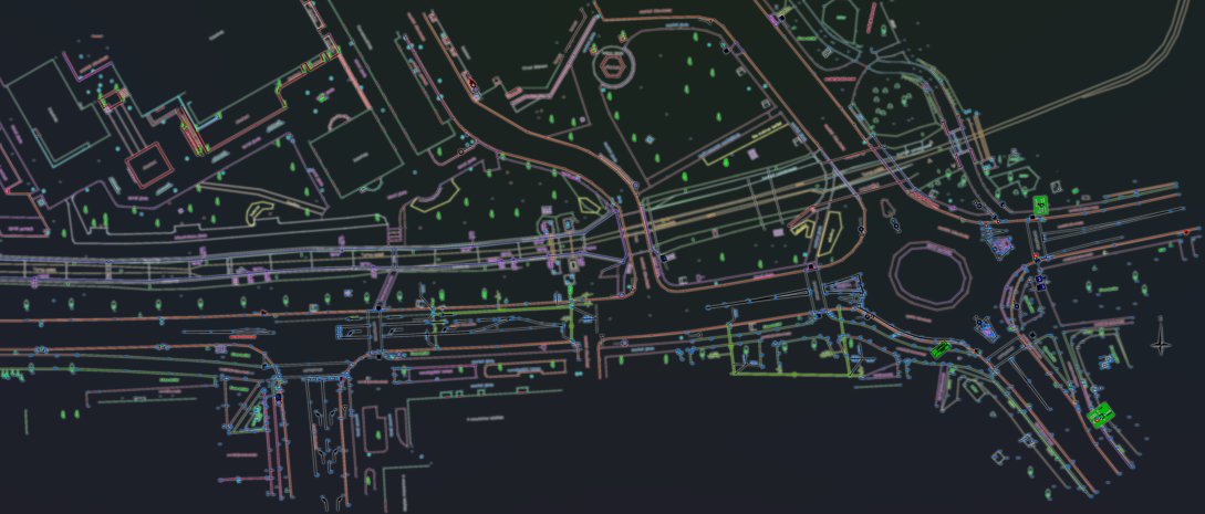 Tervezési alaptérkép készítése építési és közműtervezési munkákhoz
