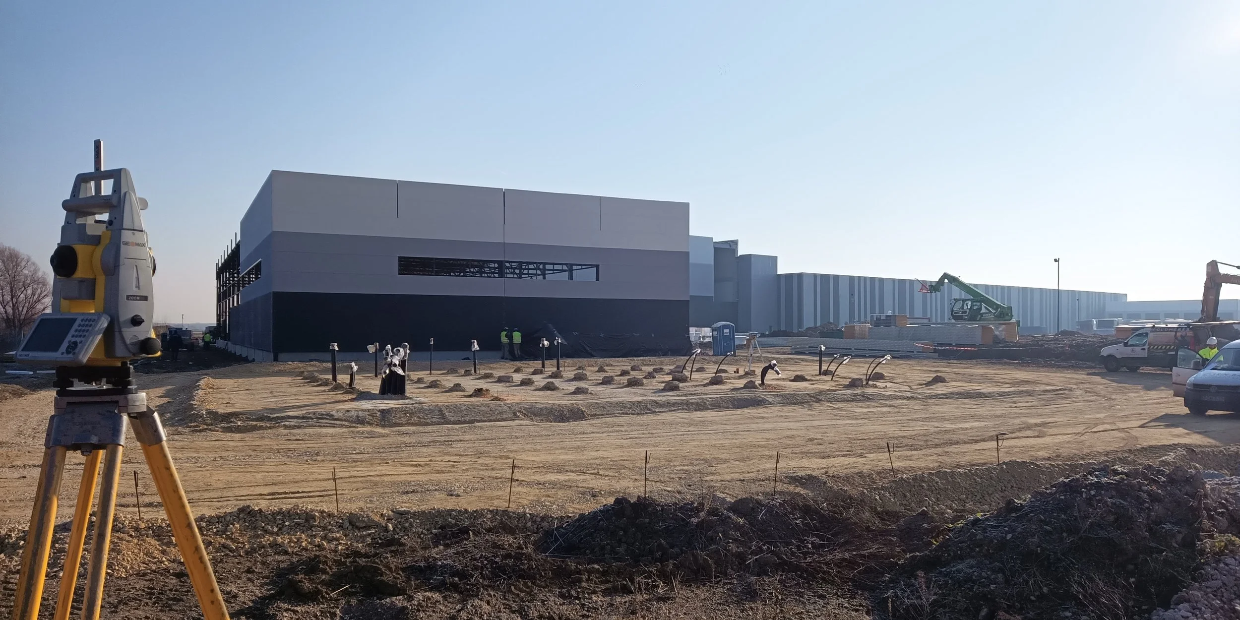 Használati megosztás kitűzése egy Sárvár környéki iparterületen