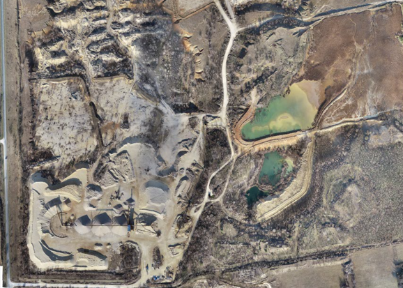 Bányamérés drónos és geodéziai felmérések alapján készlet- és tervezési célokra