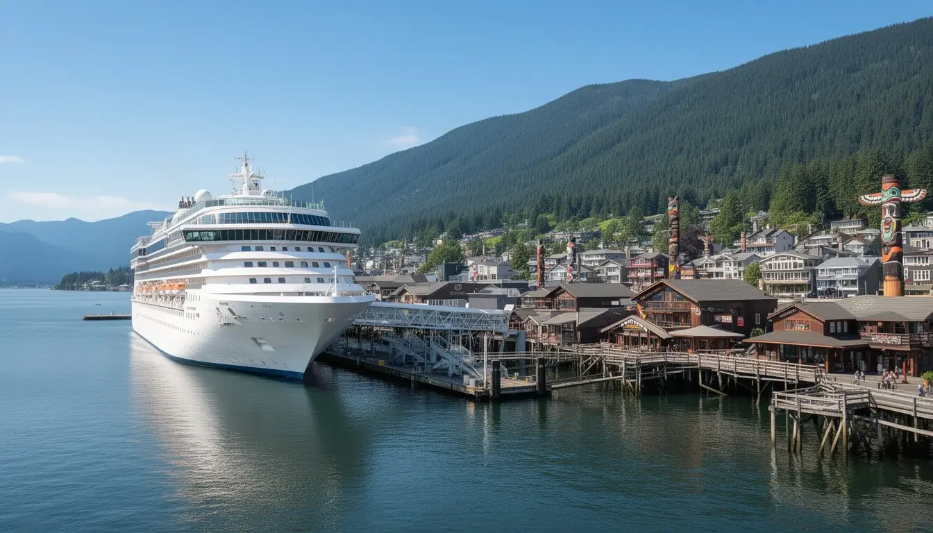 Ketchikan cruise ship walking distance