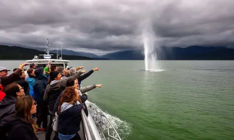 whale watching tour Southeast Alaska