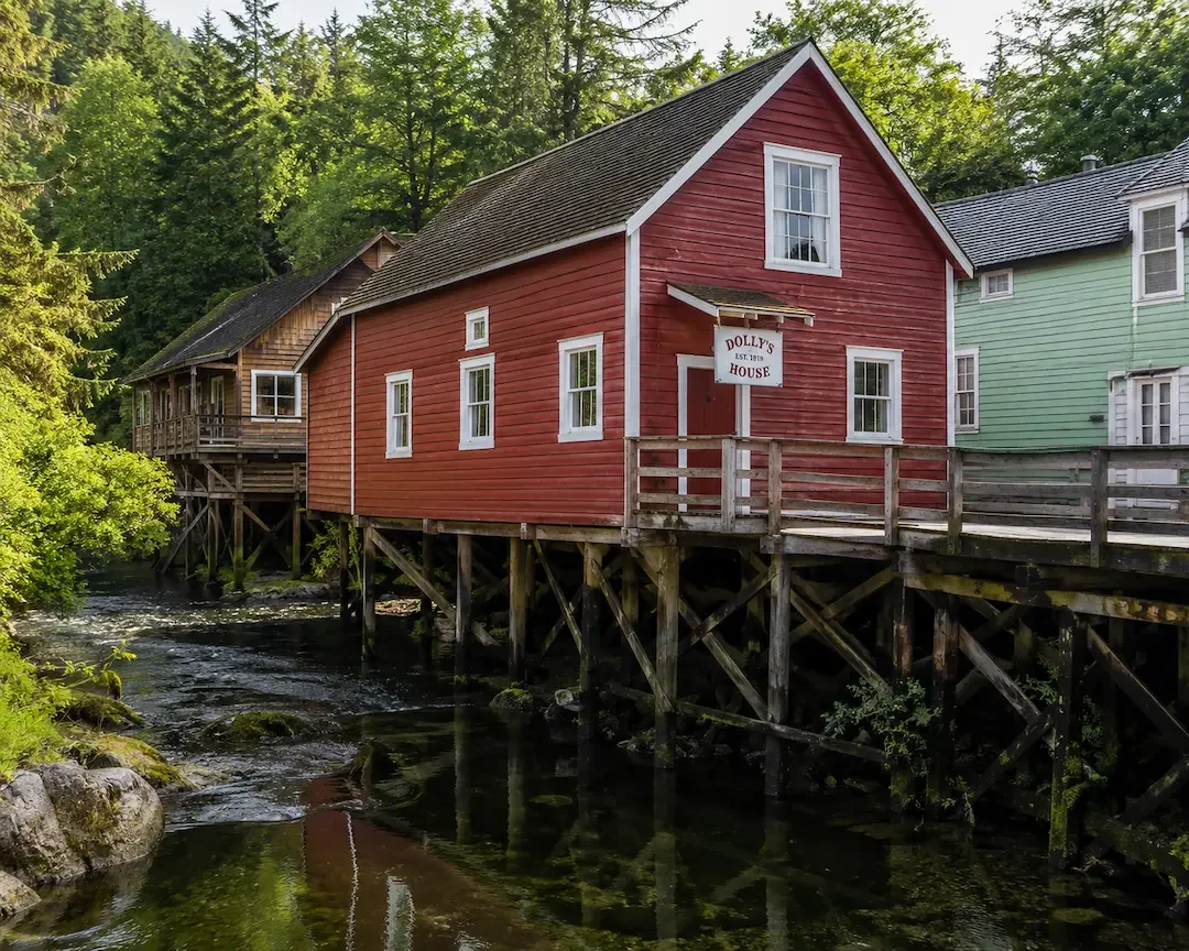 Dolly's House Museum Creek Street Ketchikan