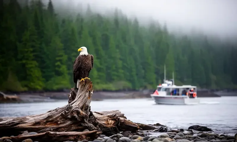 Ketchikan wildlife boat tour