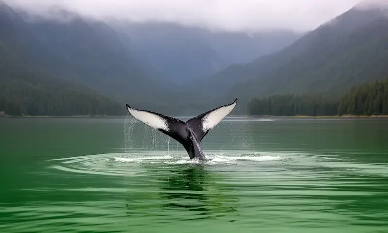 Alaska boat tour wildlife sighting