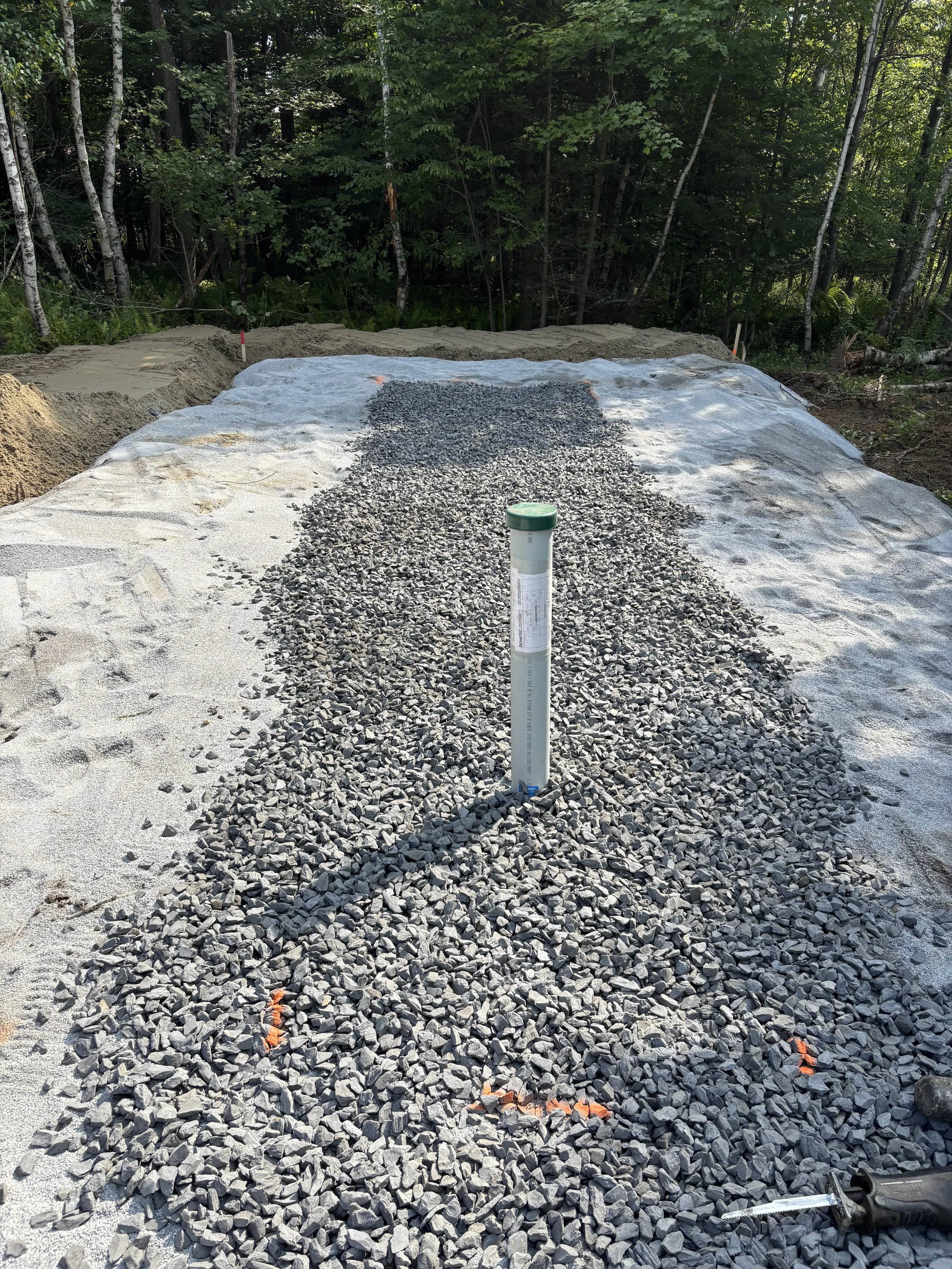 installation champ d'épuration