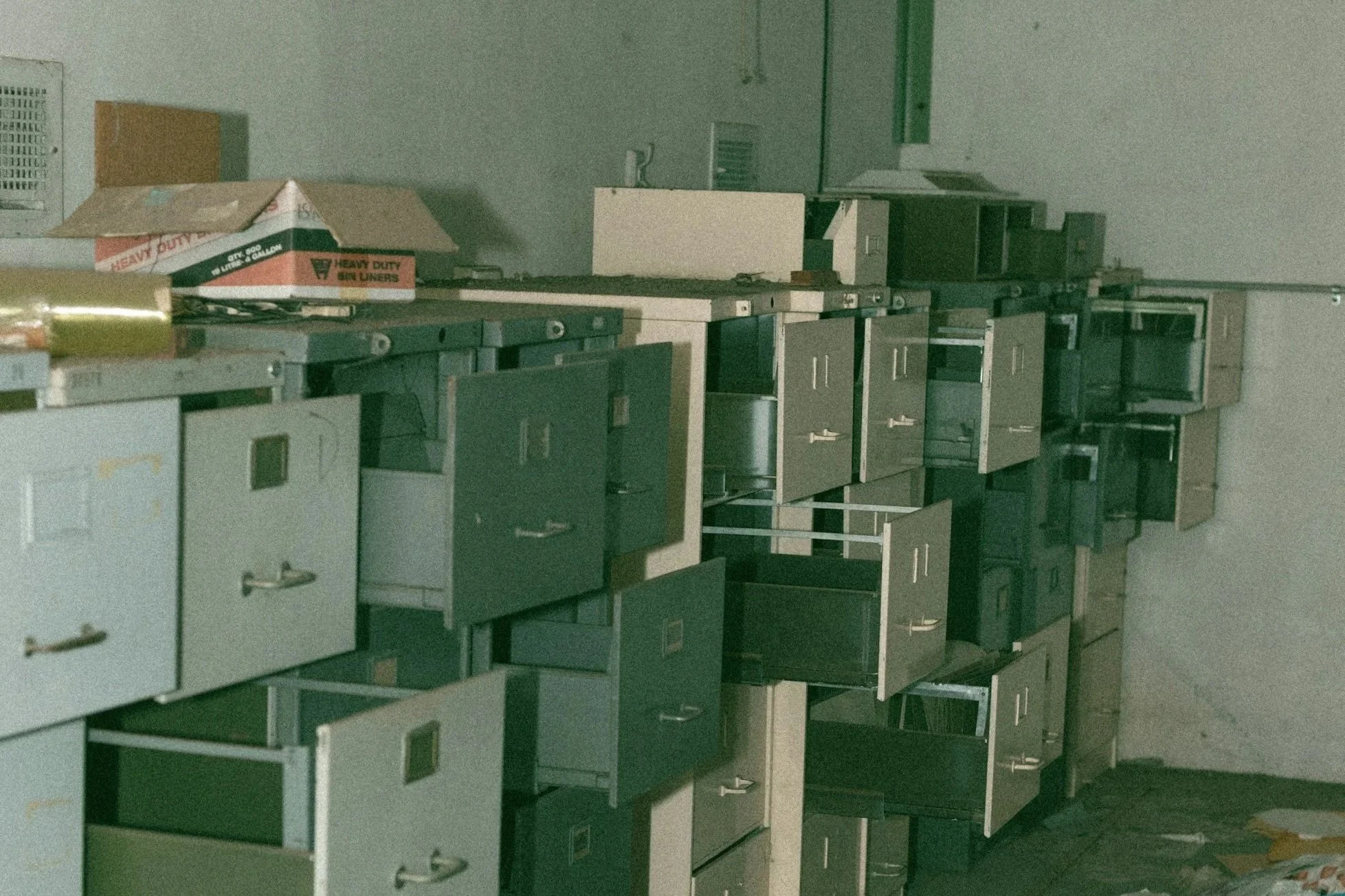 file cabinets