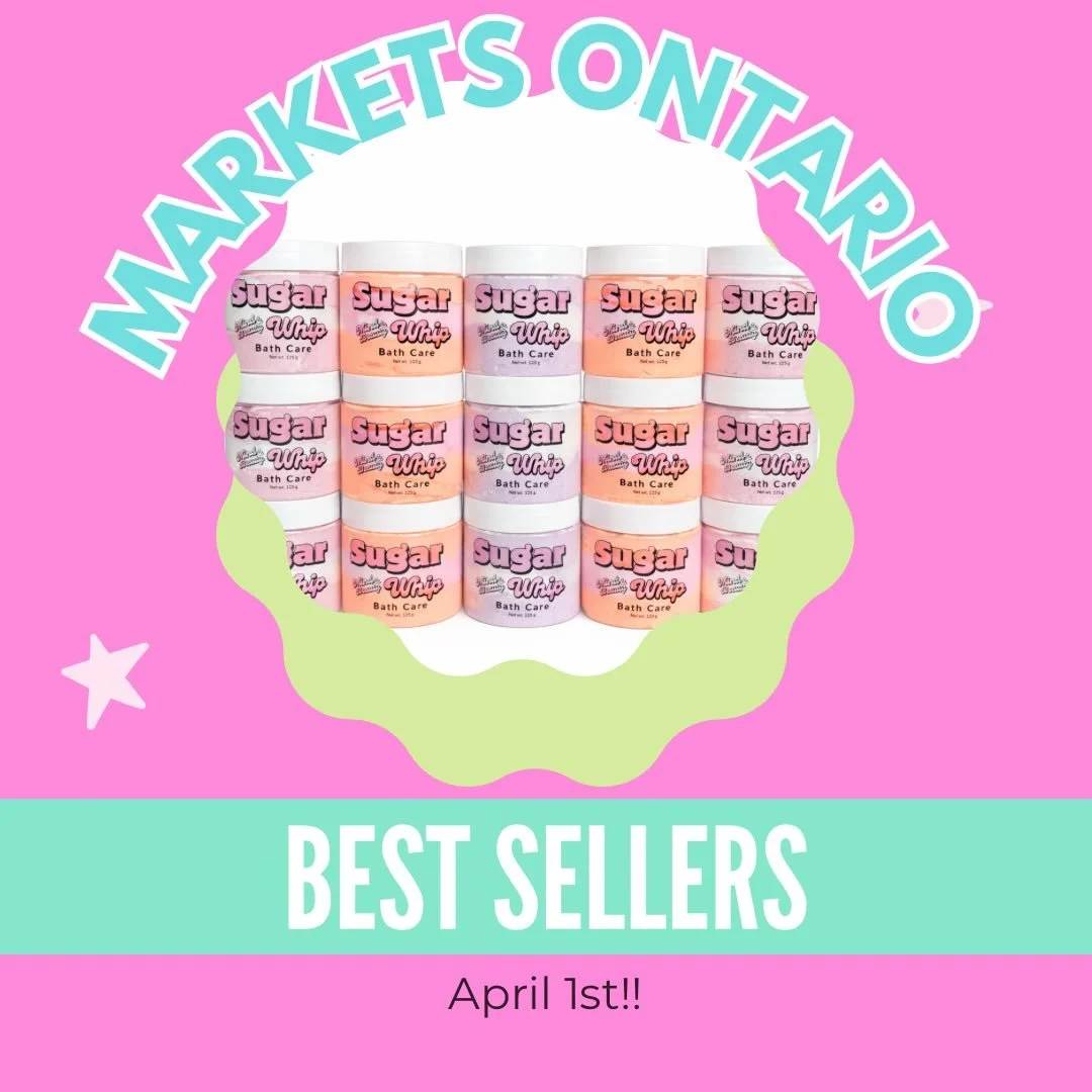 ✨ BIG NEWS ✨

We&rsquo;re officially launching at Markets Ontario in Bowmanville on April 1st!! 🎉

We are so honoured and beyond excited for this opportunity to share Mind &amp; Beauty with you in person 💖 From our whipped, dreamy textures to our f