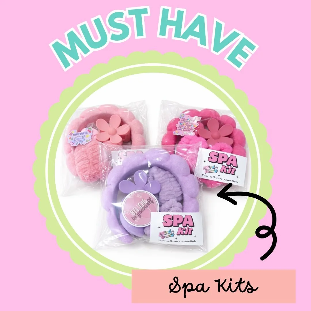 🛁✨ SPA DAY, YOUR WAY ✨🛁

Our spa kits are officially LIVE on our website!! 💖
Everything you need for the ultimate self-care moment &mdash; soft, cozy, and feel-good from start to finish.

Perfect for gifting&hellip; or keeping all to yourself 😉

