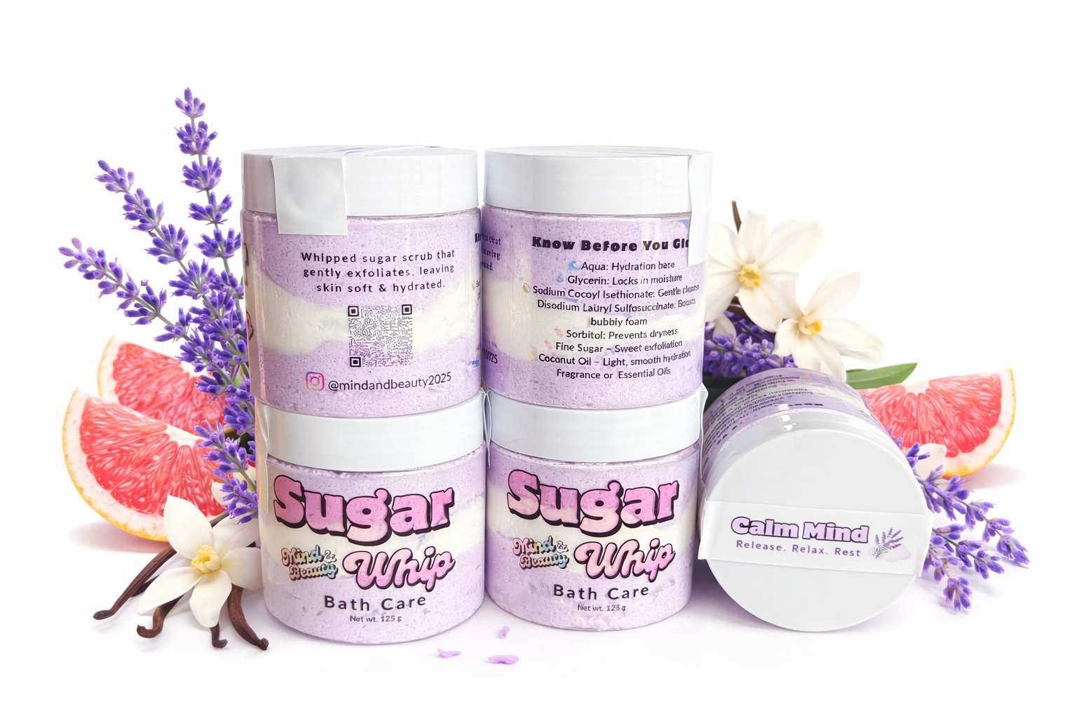 Foaming Sugar Scrub - Calm Mind