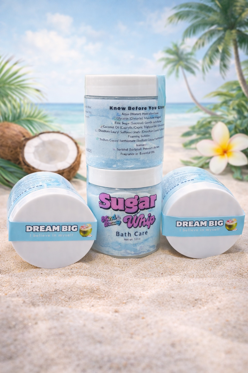 Foaming Sugar Scrub - Dream Big