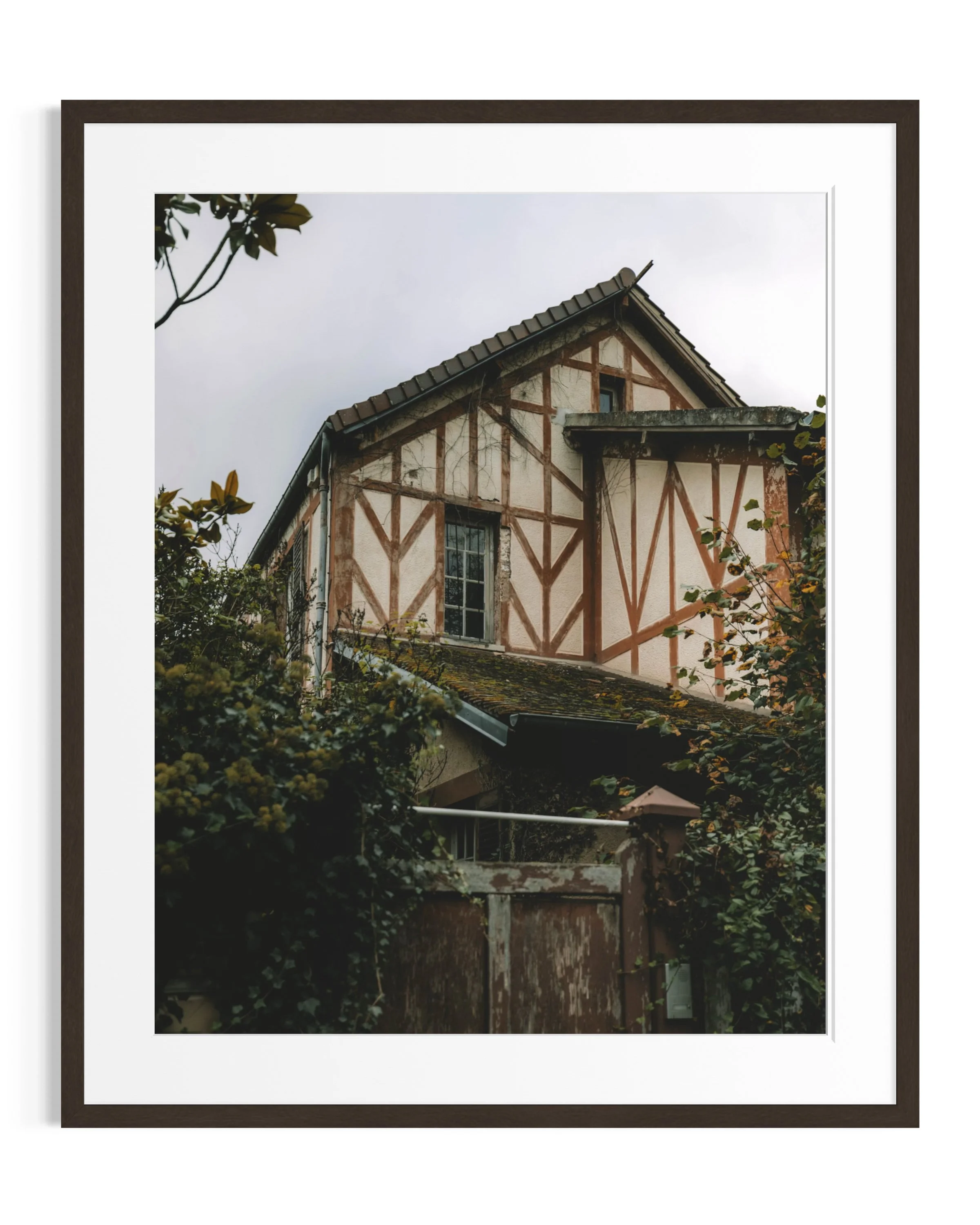 Giverny in amber tones · 2