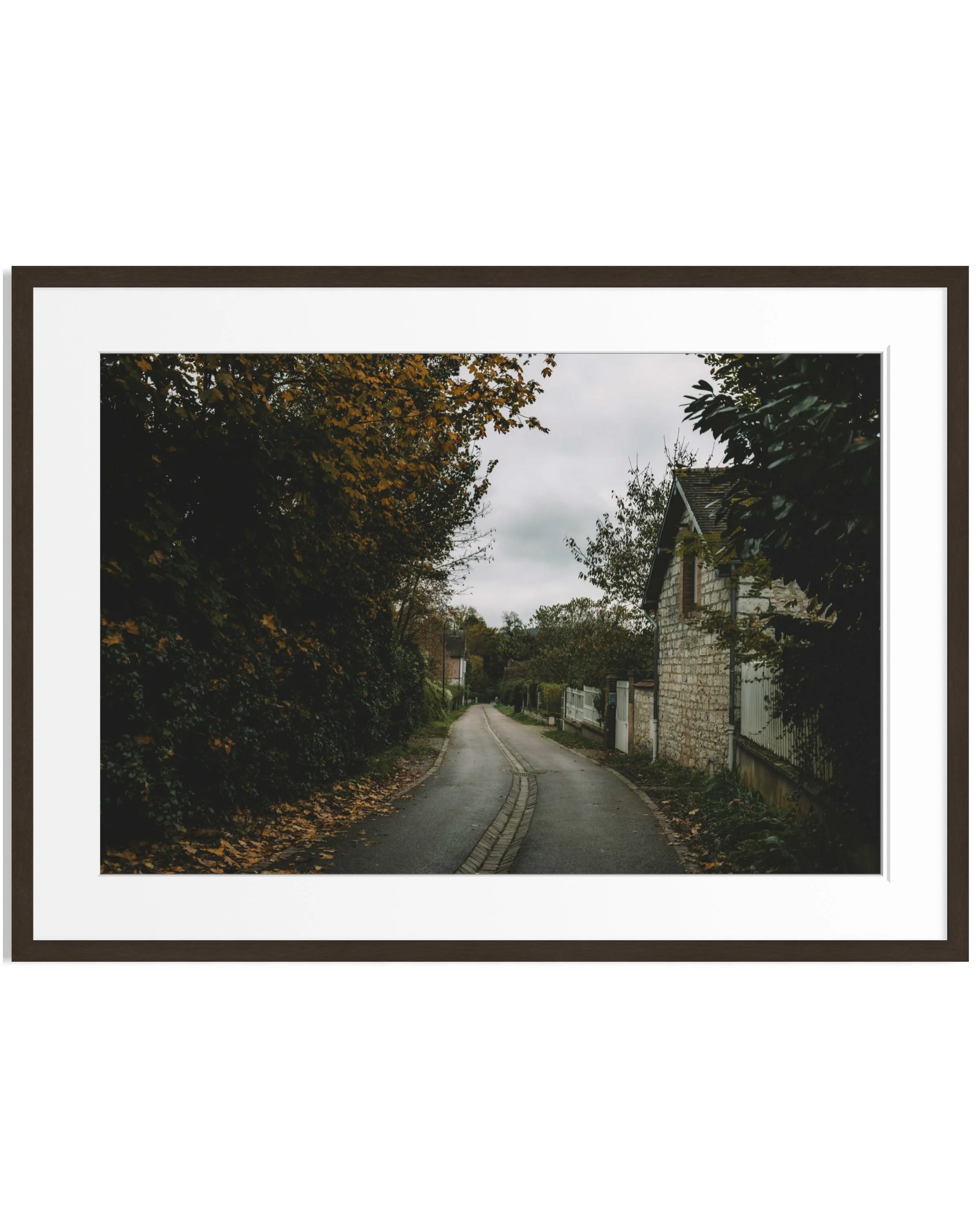 Giverny in amber tones · 1