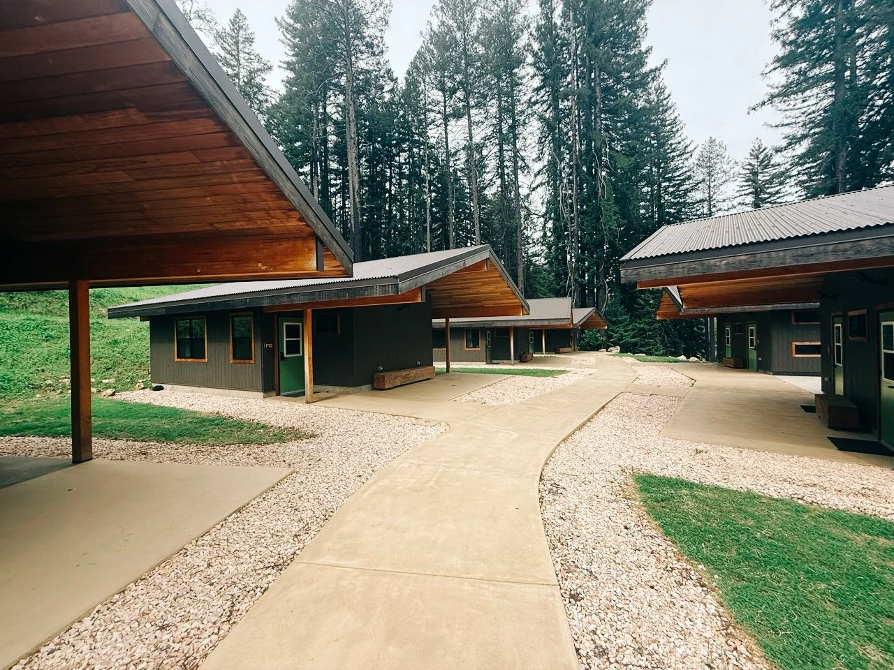 The Bunkhouses are a fun and stylish way to experience camp. 