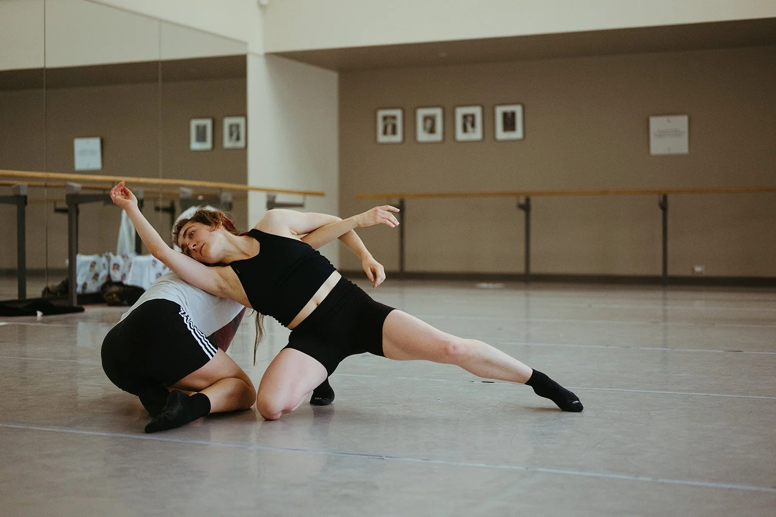 Open Space at NBOC Workshop
Stephanie Graham, Concept, Director and Choreographer
Anna Kuman, Movement Director and Dramaturg
Kevin Wong, Composer
Dancers in photo Erinn Bekkers, Lily McEvenue
Photography by Wade Muir