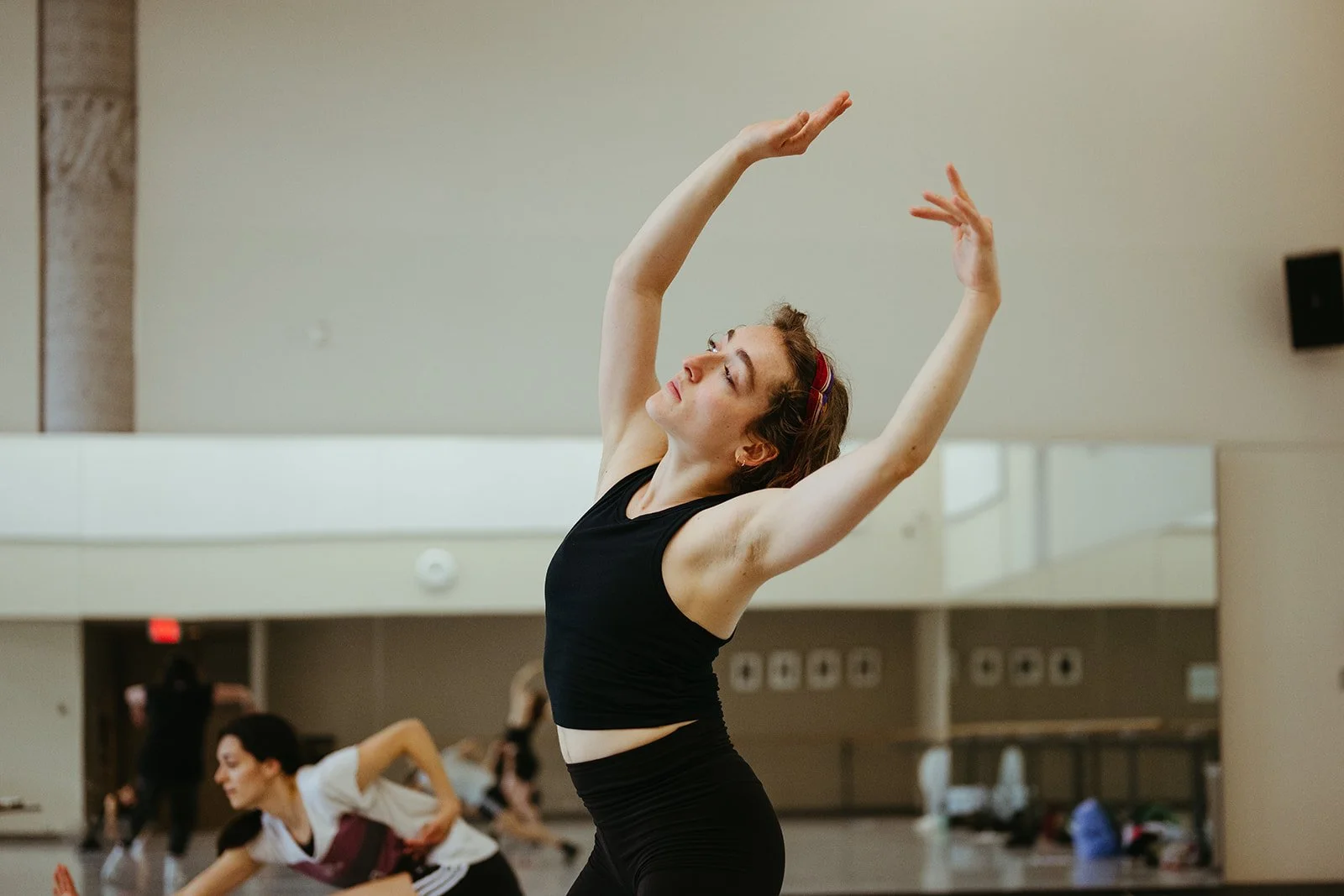 Open Space at NBOC Workshop
Stephanie Graham, Concept, Director and Choreographer
Anna Kuman, Movement Director and Dramaturg
Kevin Wong, Composer
Dancers in photo Erinn Bekkers, Lily McEvenue
Photography by Wade Muir
