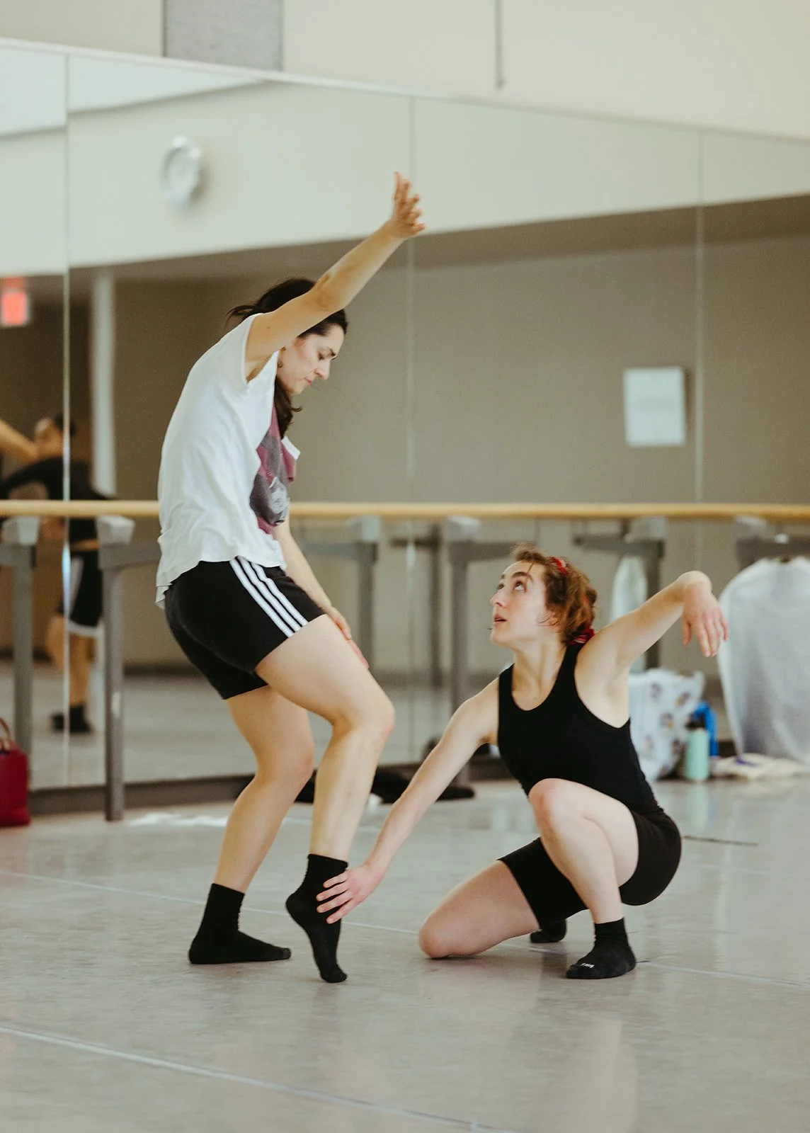 Open Space at NBOC Workshop
Stephanie Graham, Concept, Director and Choreographer
Anna Kuman, Movement Director and Dramaturg
Kevin Wong, Composer
Dancers in photo Erinn Bekkers, Lily McEvenue
Photography by Wade Muir