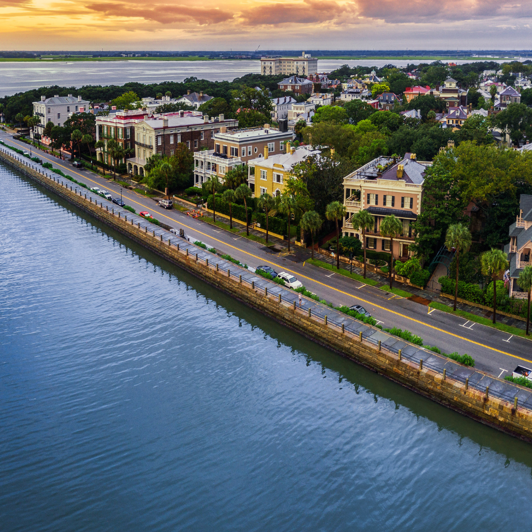 Charleston, South Carolina historic district vacation planning with Wanderlust Travel Jetsetter in New Braunfels Texas