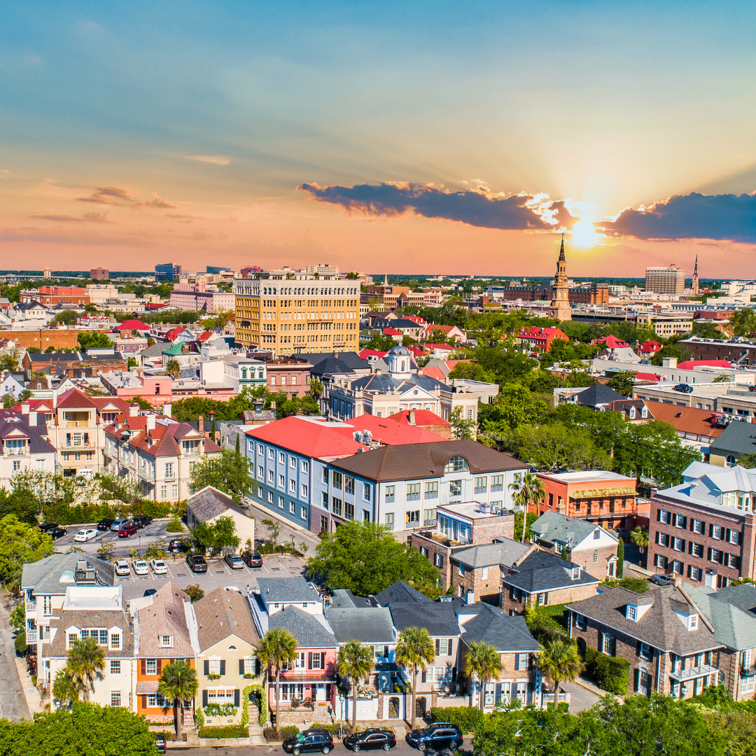 Charleston, South Carolina historic district vacation planning with Wanderlust Travel Jetsetter in New Braunfels Texas