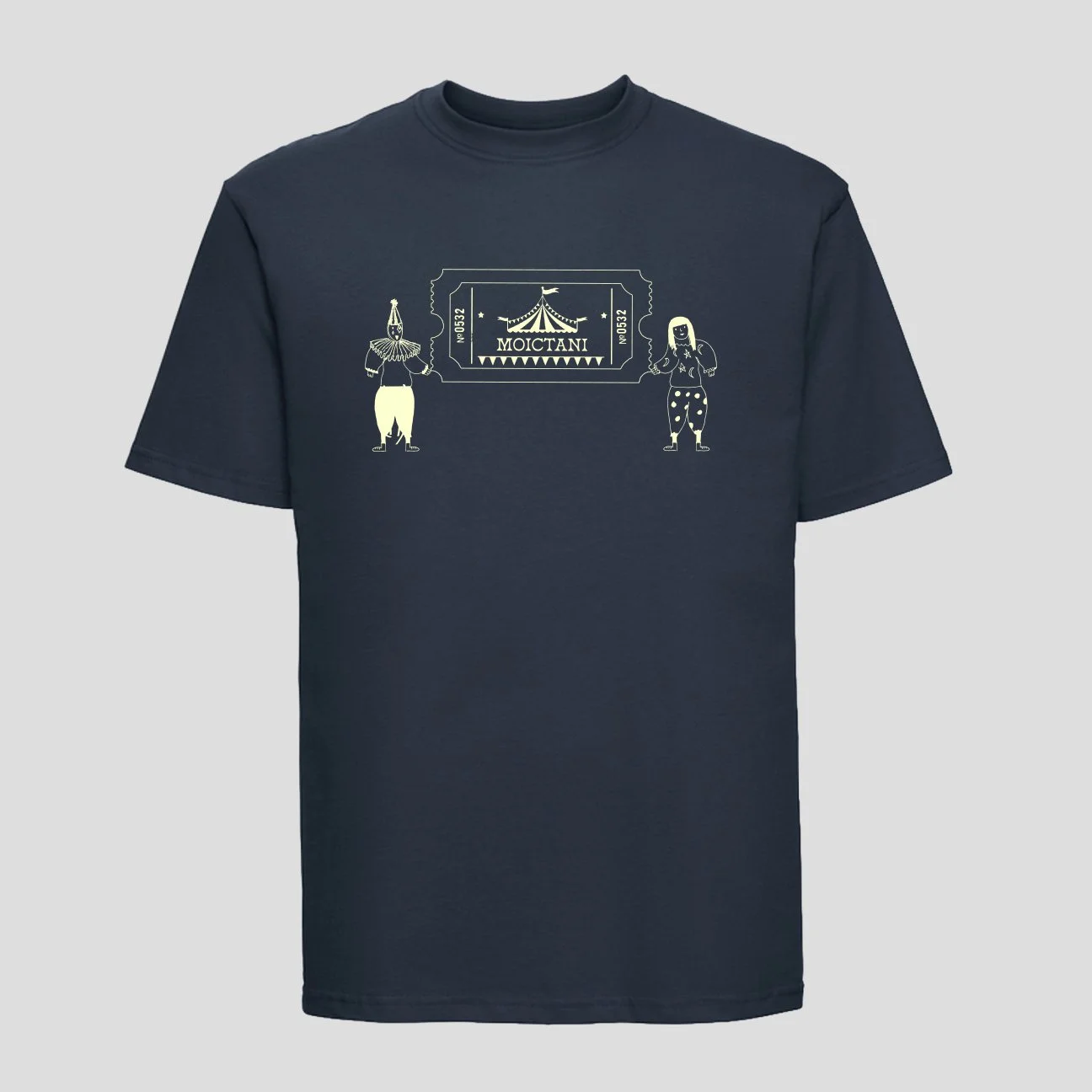 Navy T-shirt – "Circus"