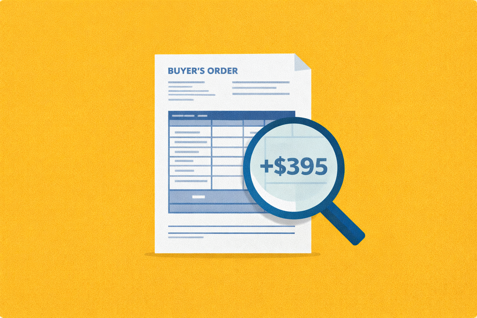 Buyer’s Order & Fee Review