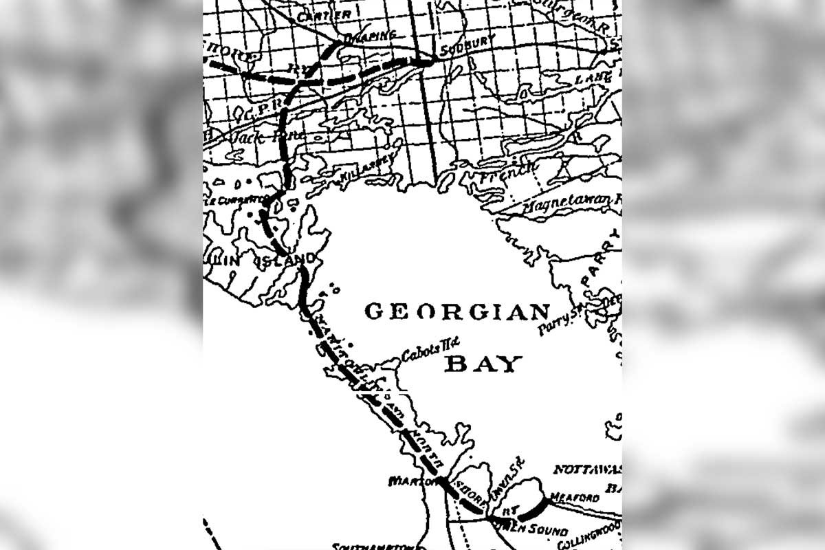 The impossible bridge:&nbsp;Past dreams of a road across Georgian Bay