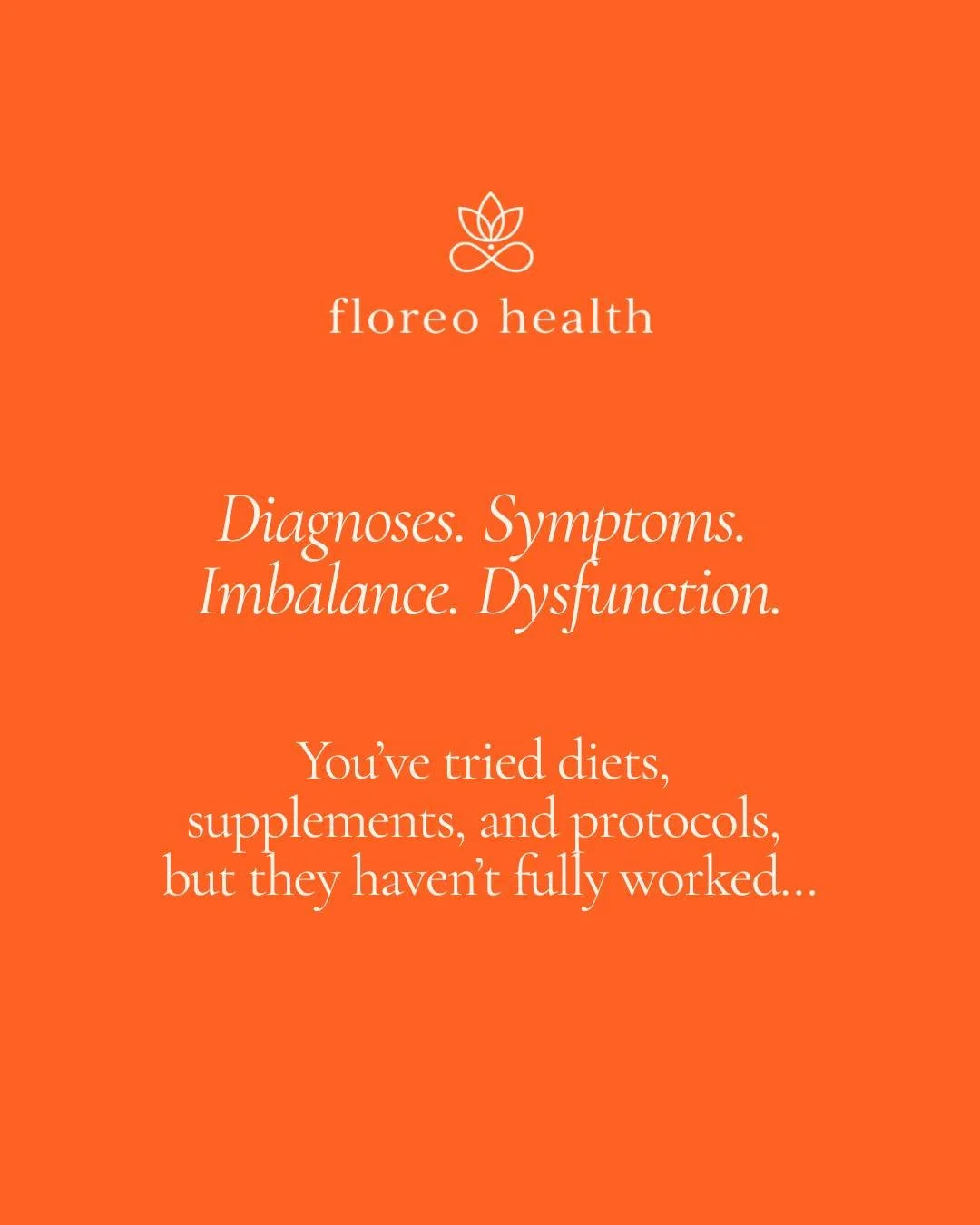 Stop normalizing feeling bad and start understanding your system! 

Your story
+
@3X4genetics insights 
+
clarity on how it all connects 
=
a level of health and flourishing you didn't know was possible. 

I know because I've lived it. And I want to 