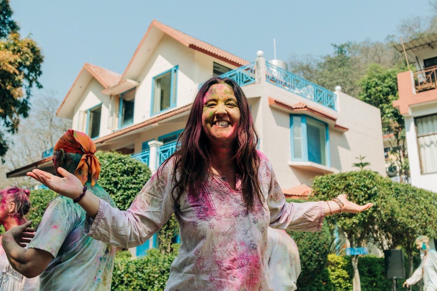 What a beautiful day it has been celebrating Holi here at Sattva. Seeing the colors fill the air, the laughter, the joy, and the sense of togetherness reminded me how vibrant and alive this season truly is.

Holi always feels like a gentle reminder t