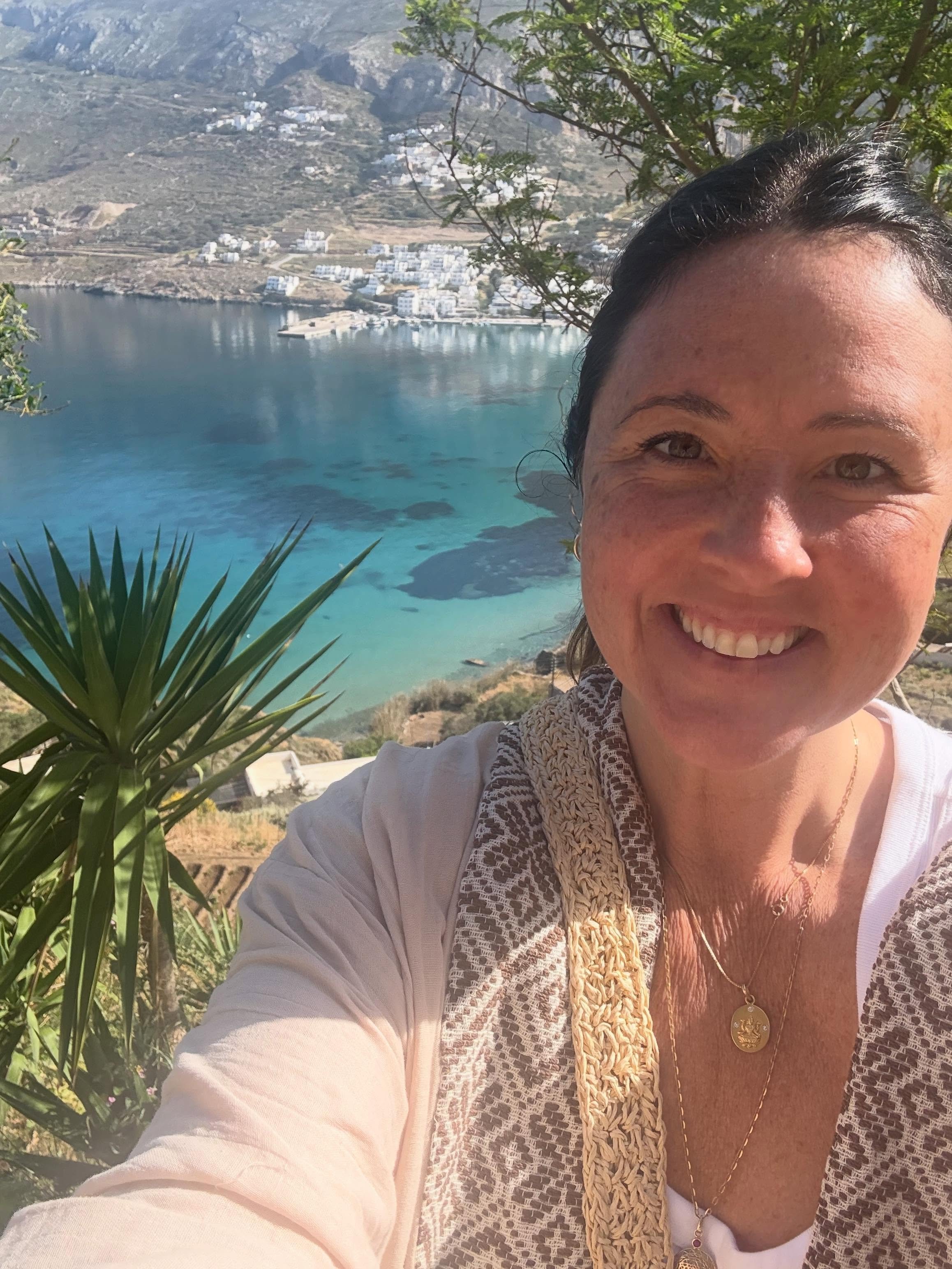Greece so far! In awe of the beauty of this sacred land, heartfelt connections and the opportunity to share Jyotish in such a special setting with the @recovery2point0 community🤍 so blessed