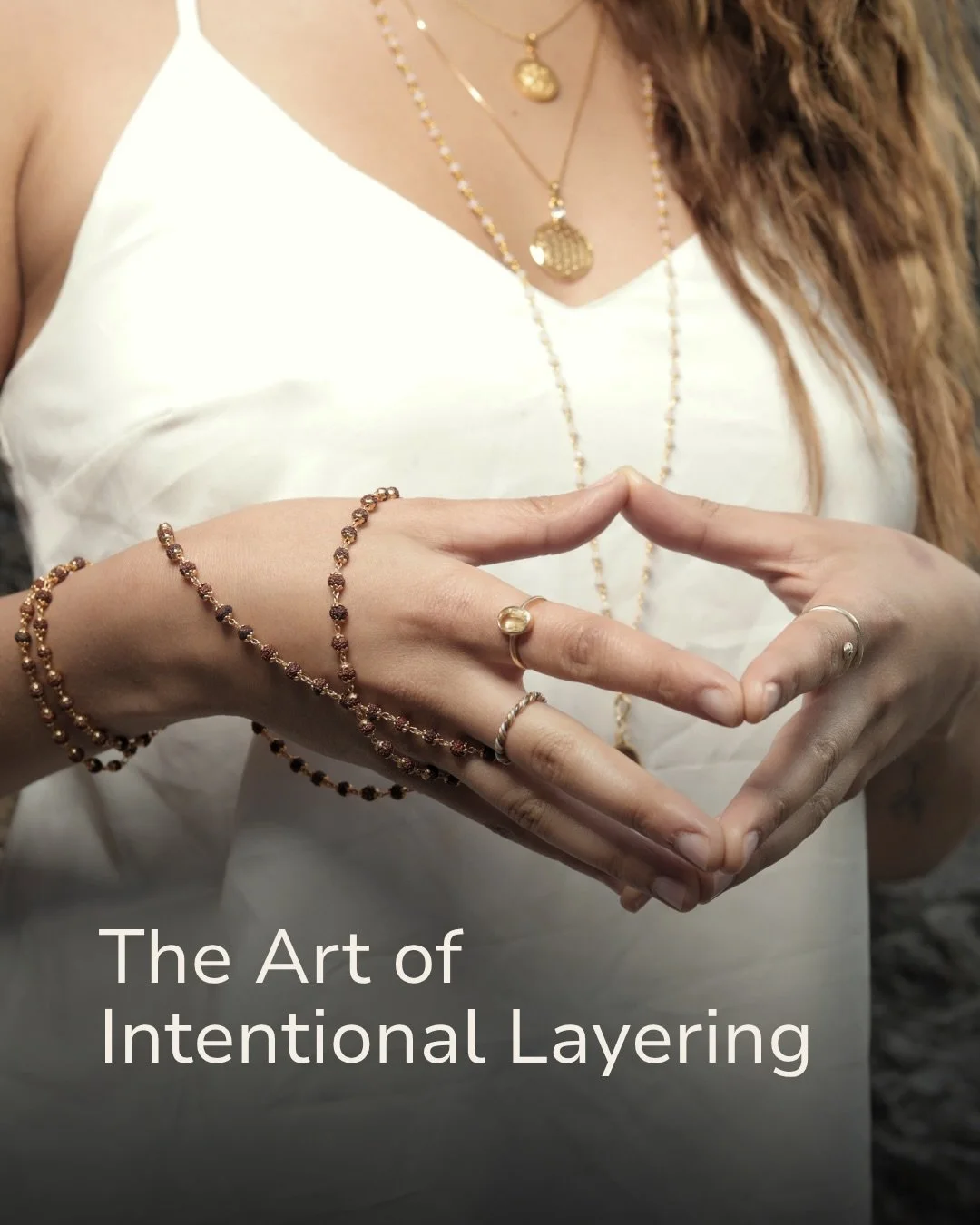 Your layers are your prayer.

Every piece in our collection is designed to work alone and in harmony with others. Because sacred adornment, like devotion, deepens when it is layered.
 
Comment your stack or the one you are building.
Save this as your