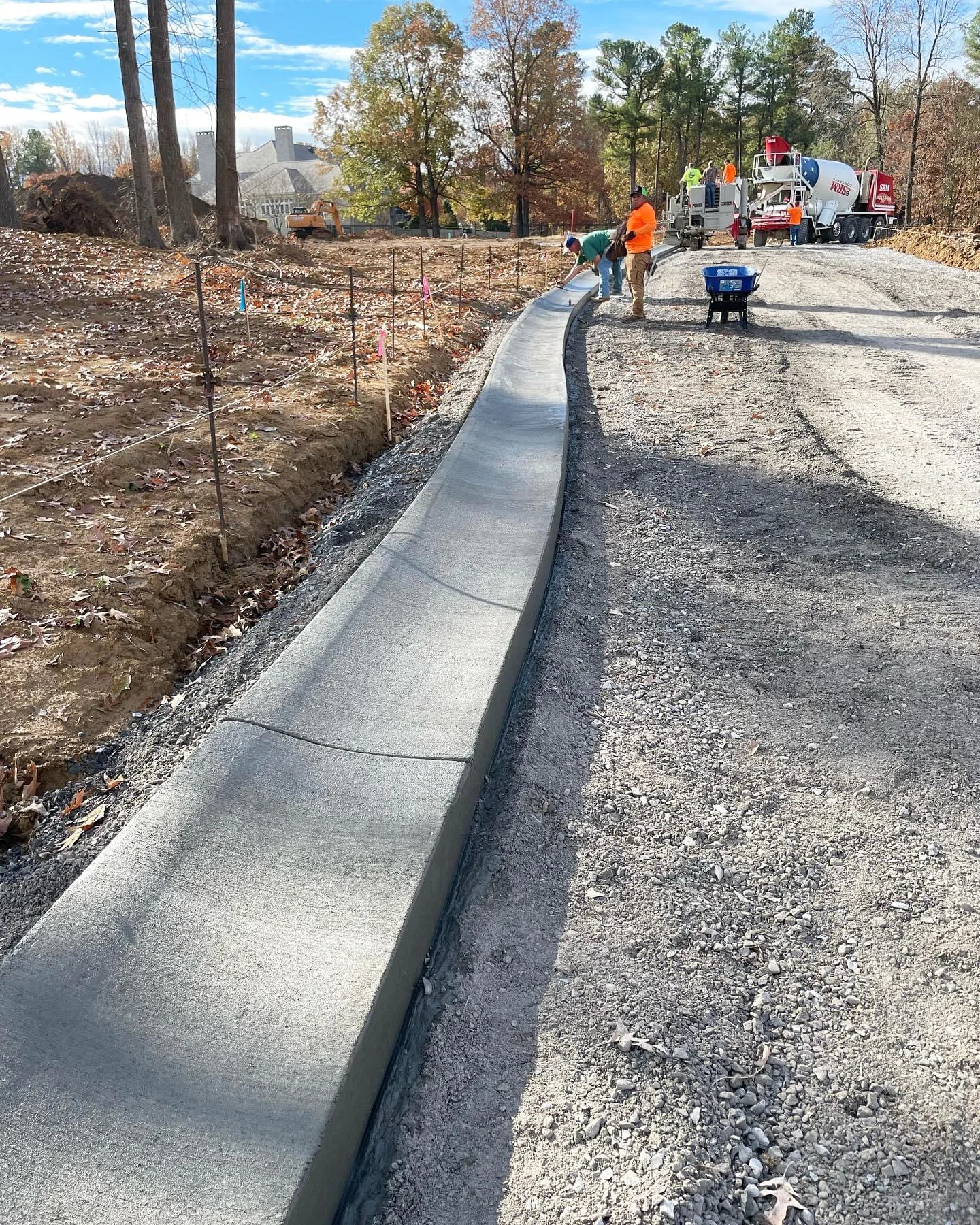 Residential Neighborhood site development and construction in Paducah, Kentucky by Siteworx Survey and Design