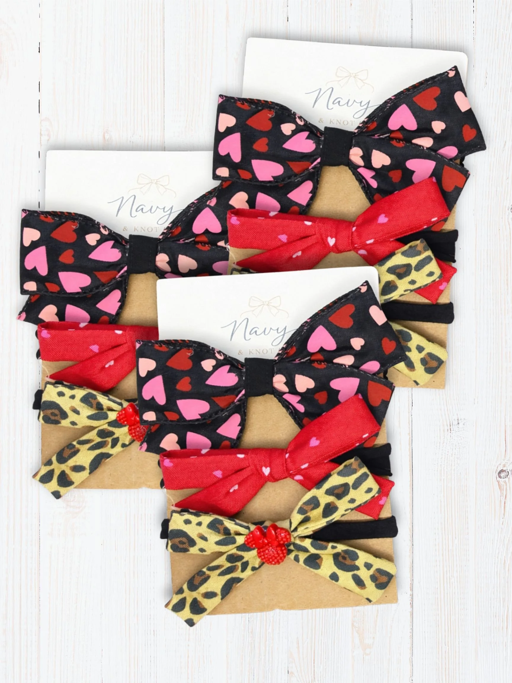 Miss Minnie Bow Set
