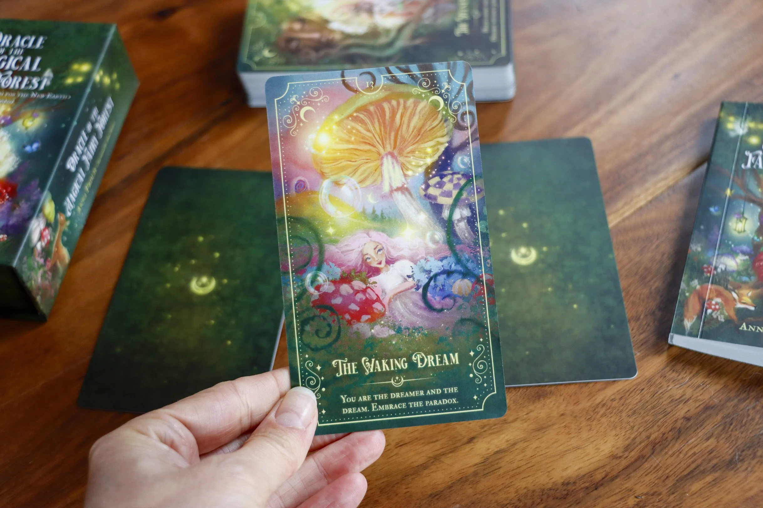 Oracle of the Magical Fairy Forest, Card #13, the Waking Dream