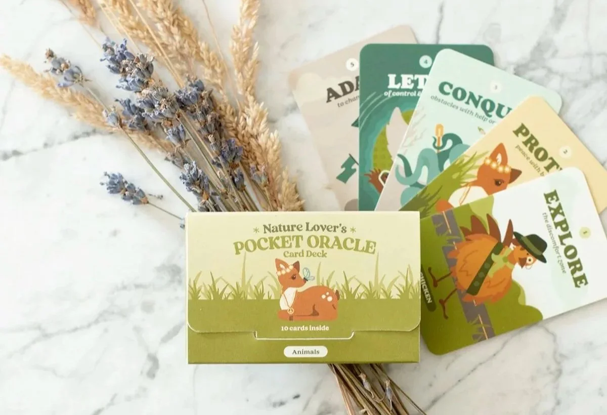 Nature Lover's Pocket Oracle Deck by Amanda Weedmark