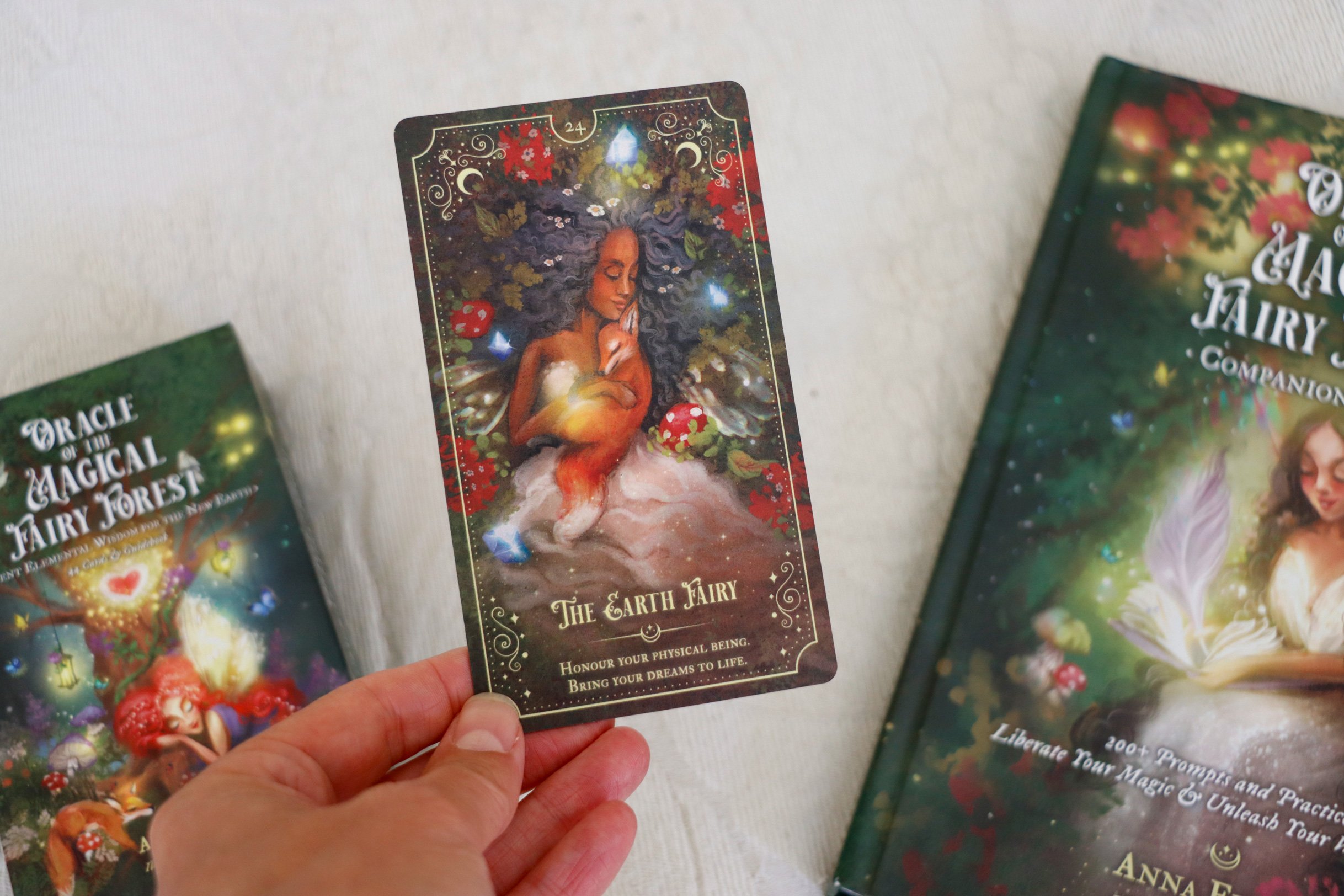 Oracle of the Magical Fairy Forest, Card #24, the Earth Fairy