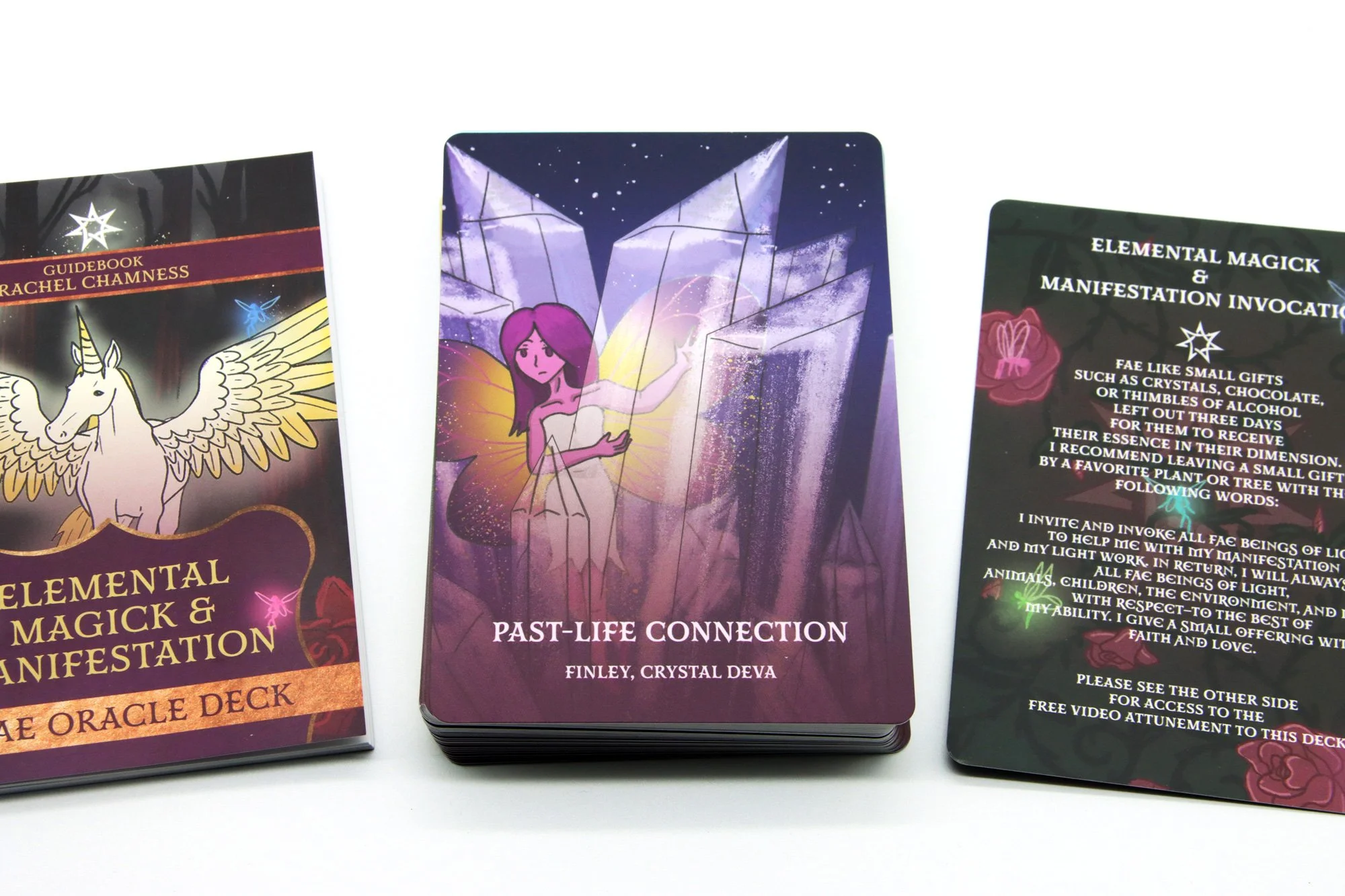 Elemental Magick & Manifestation: a Fae Oracle Deck by Rachel Chamness