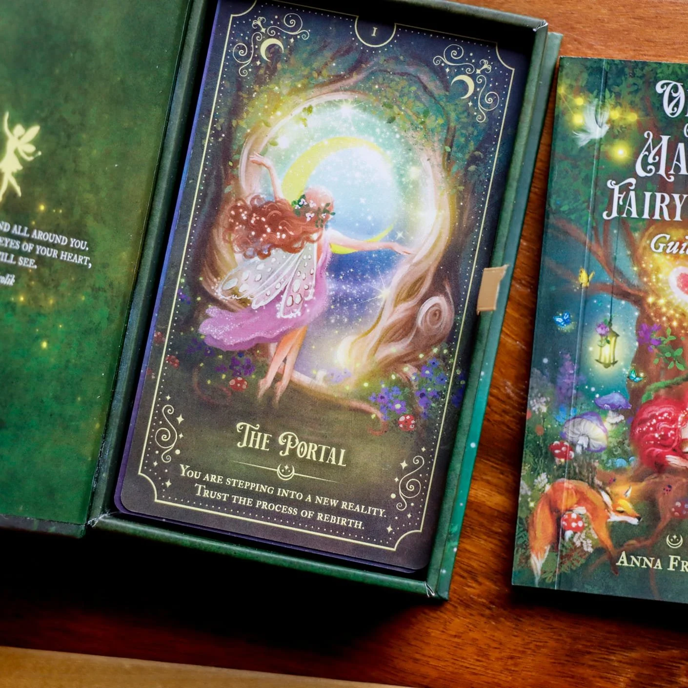 Oracle of the Magical Fairy Forest, card #1, the Portal